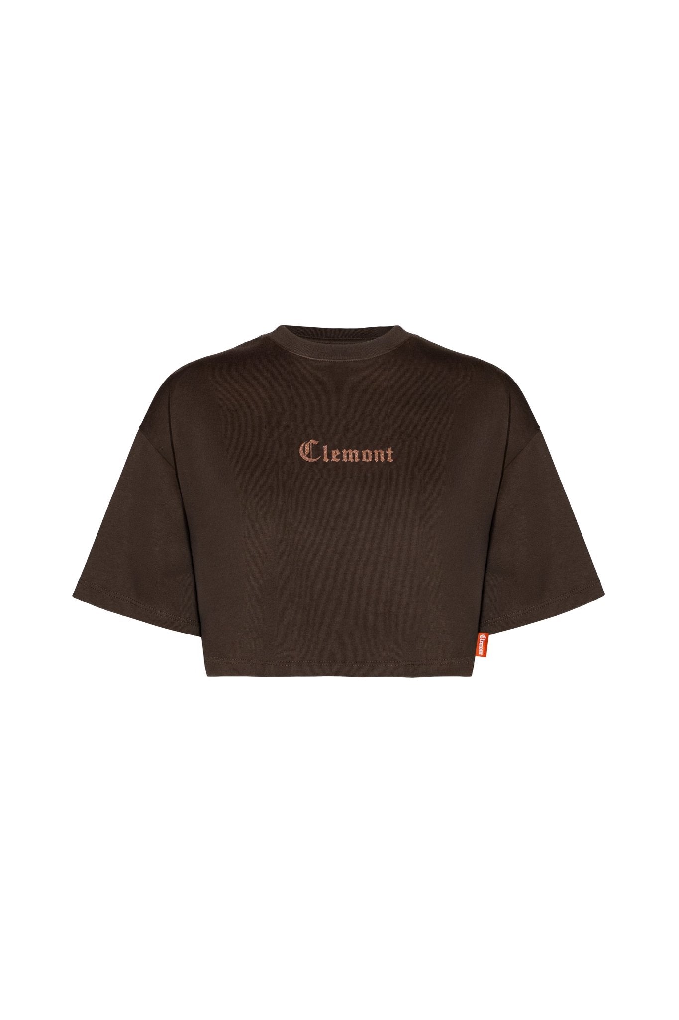 CROP TOP OVERSIZED MUJER RISTORO MOCCA CLEMONT - Clemont Oficial