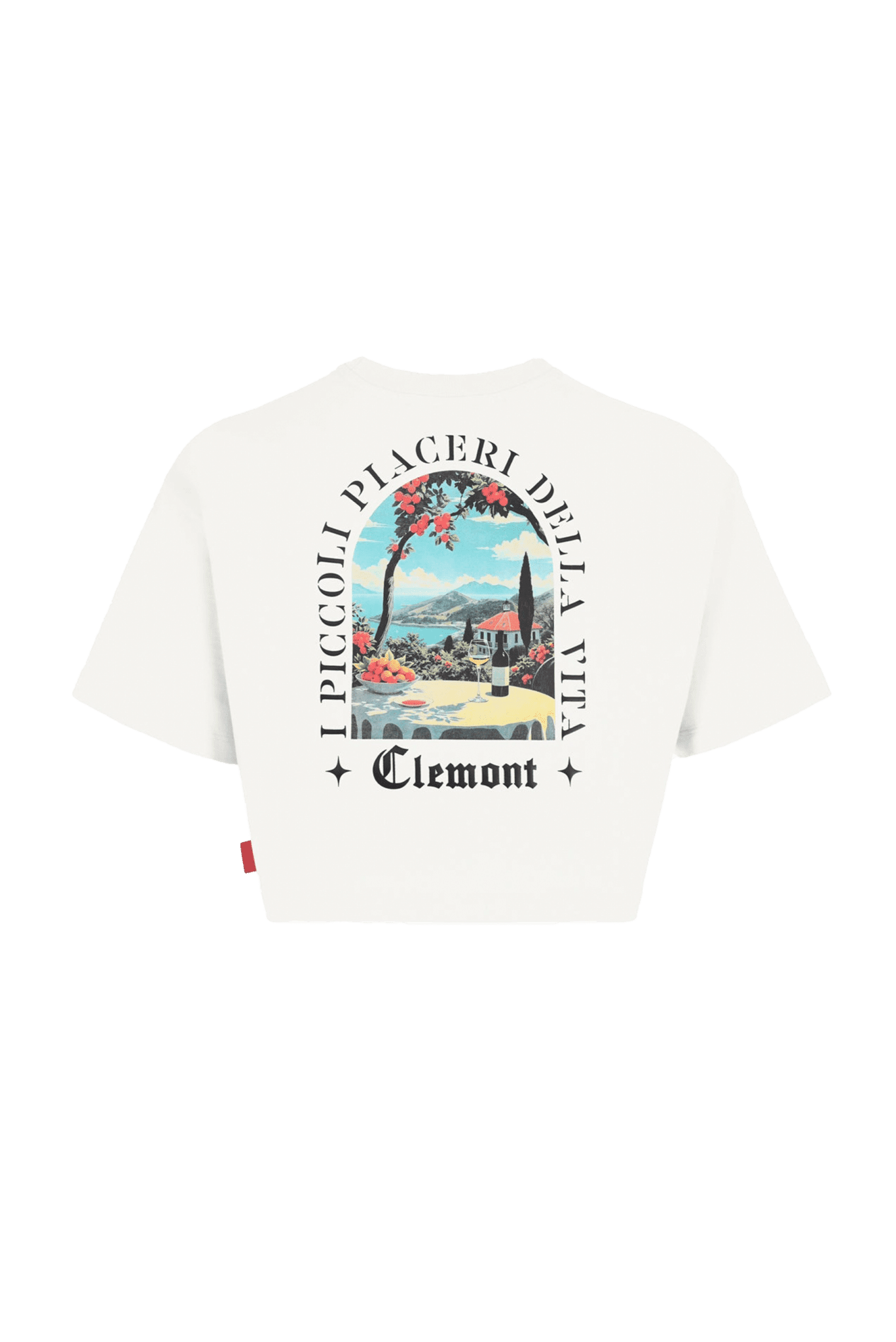 CROP TOP WOMEN ARDENTE CREAM CLEMONT - CLEMONT.CO S.A.S.