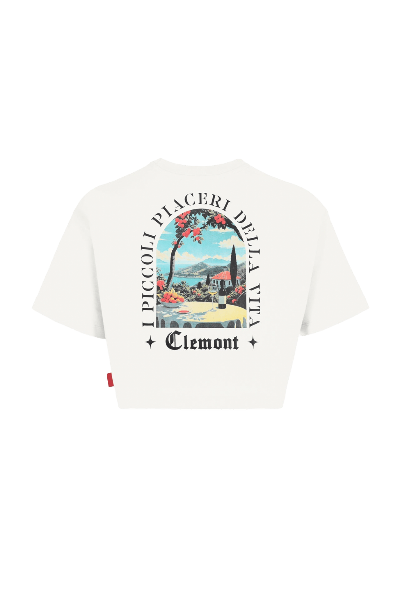 CROP TOP WOMEN ARDENTE CREAM CLEMONT - CLEMONT.CO S.A.S.