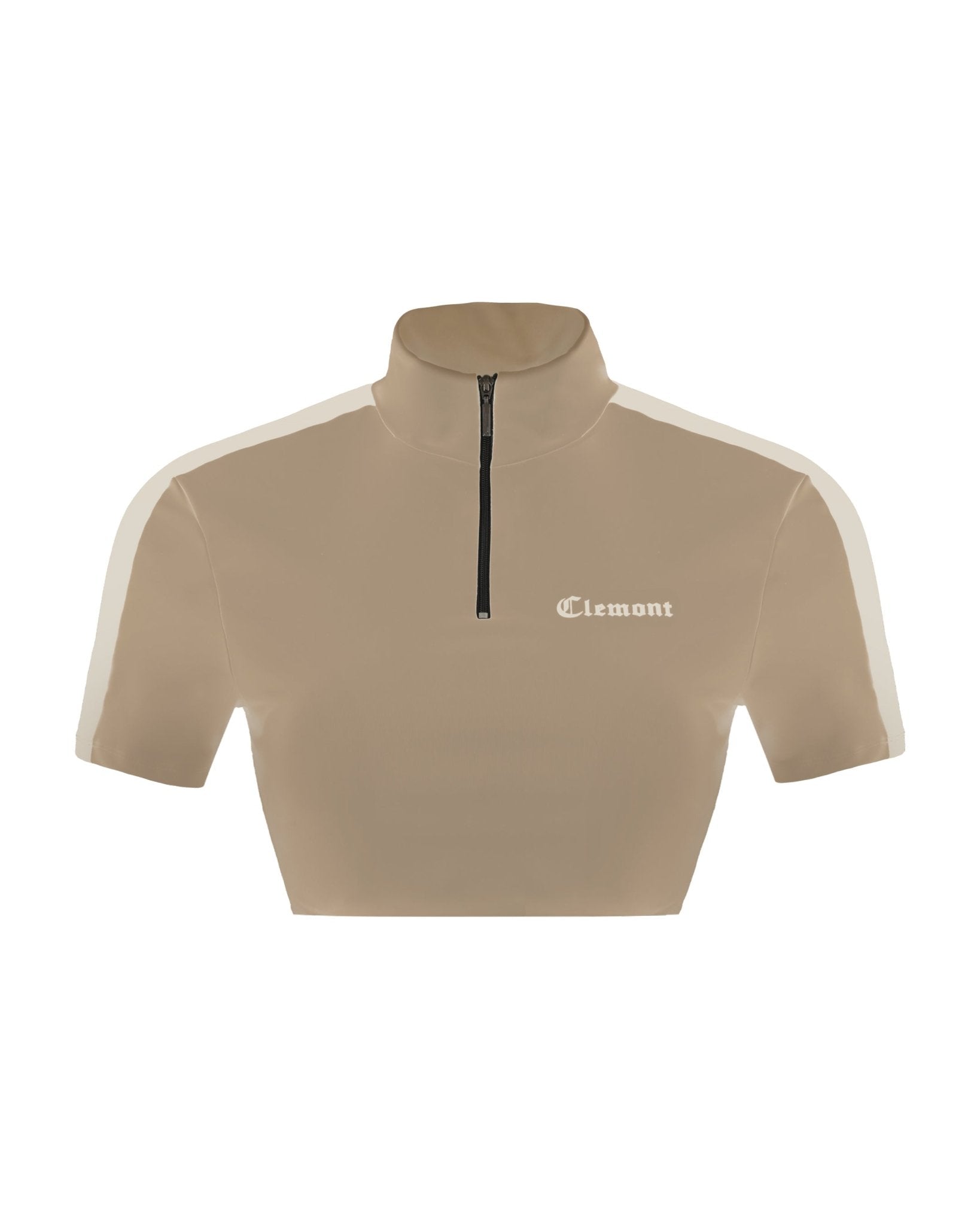 CROP TOP WOMEN LUMINOSA TAUPE CLEMONT - Clemont Oficial