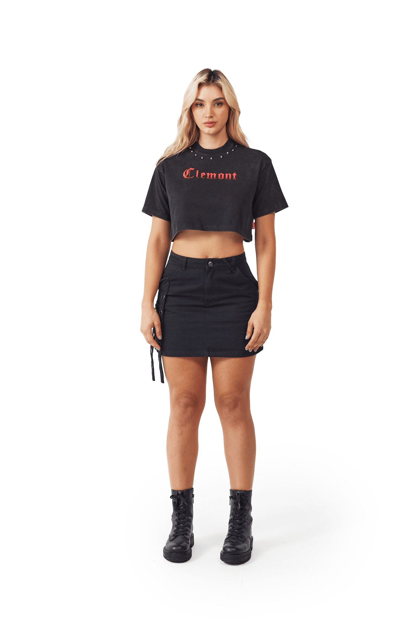 CROP TOPS CAOS NEGRO CLEMONT - CLEMONT.CO S.A.S.