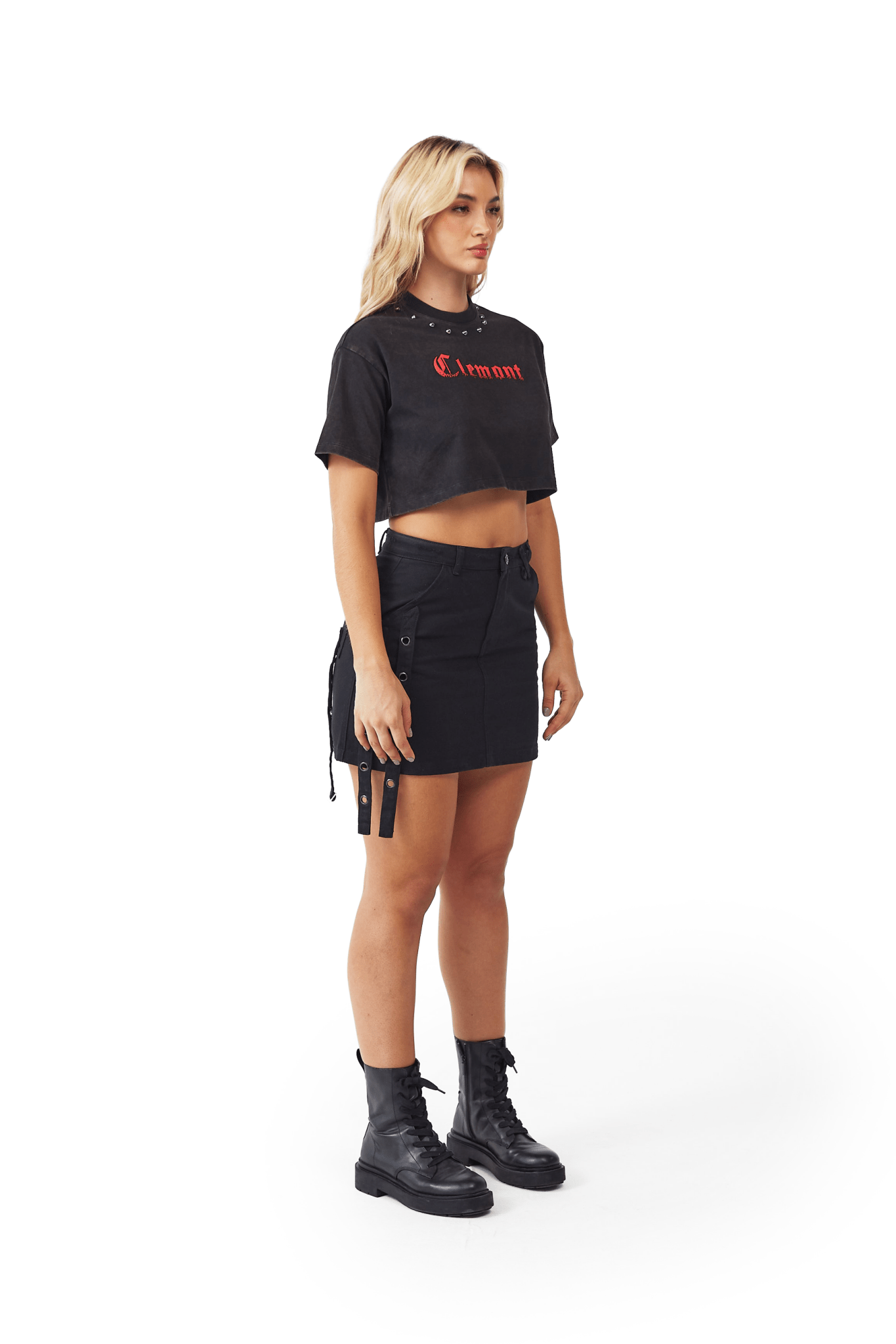 CROP TOPS CAOS NEGRO CLEMONT - CLEMONT.CO S.A.S.