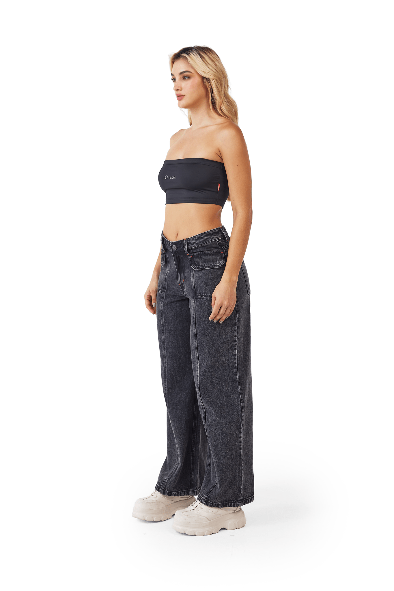 CROP TOPS RESA NEGRO CLEMONT - CLEMONT.CO S.A.S.