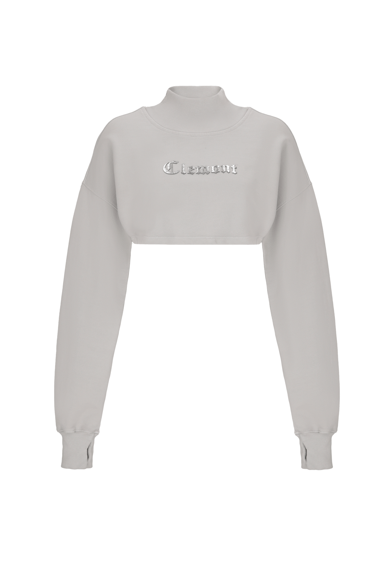 CROPPED SWEATER WOMEN BELLEZZA GREY CLEMONT - CLEMONT.CO S.A.S.