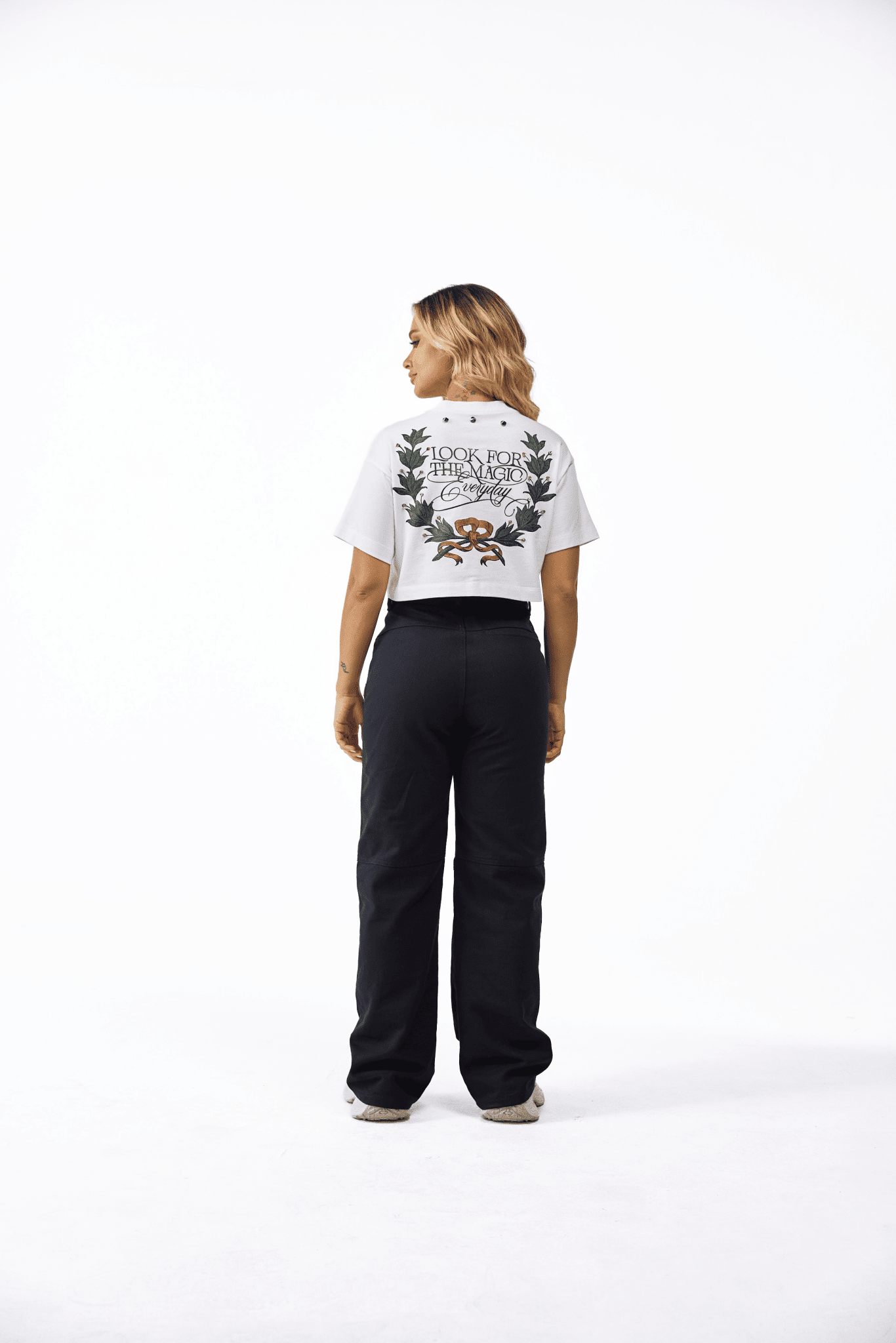 CROPTOP OVERSIZED MUJER CENERE CREMA CLEMONT - CLEMONT.CO S.A.S.