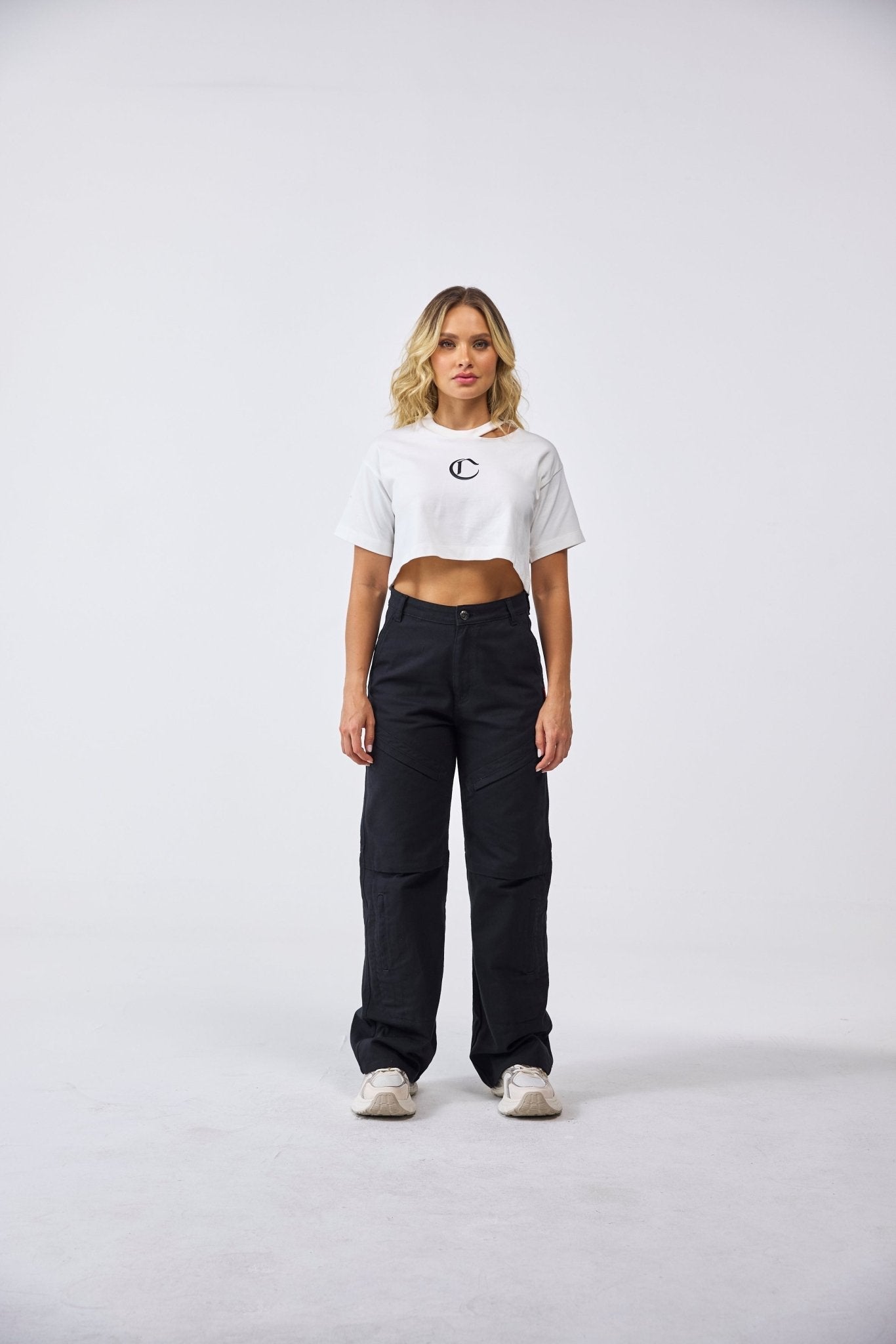 CROPTOP OVERSIZED MUJER CENERE CREMA CLEMONT - CLEMONT.CO S.A.S.