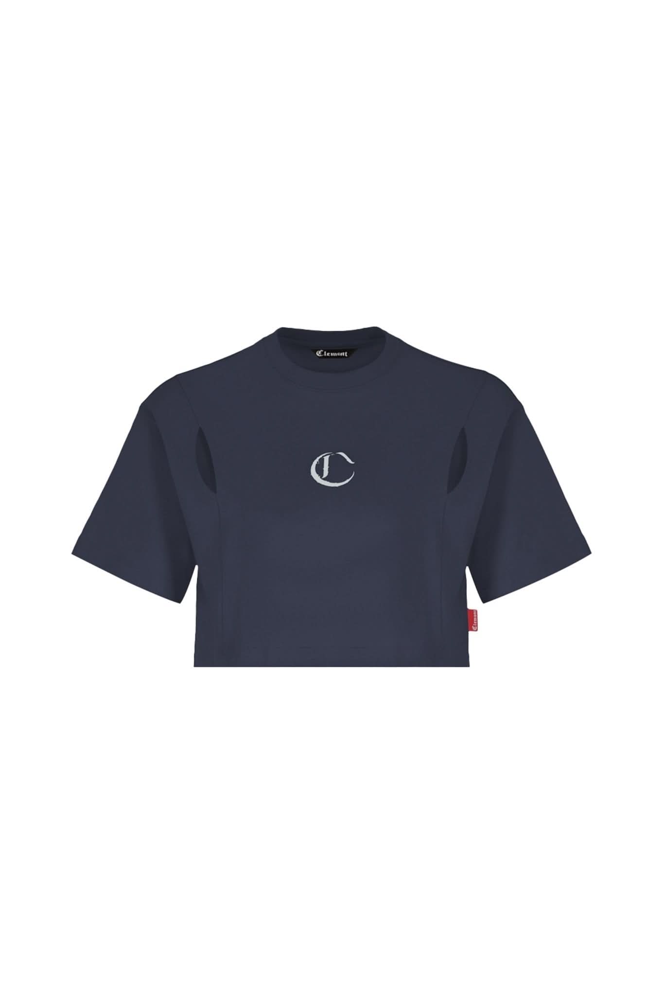CROPTOPOVERSIZED ILLUMINAZIONE AZUL CLEMONT - CLEMONT.CO S.A.S.