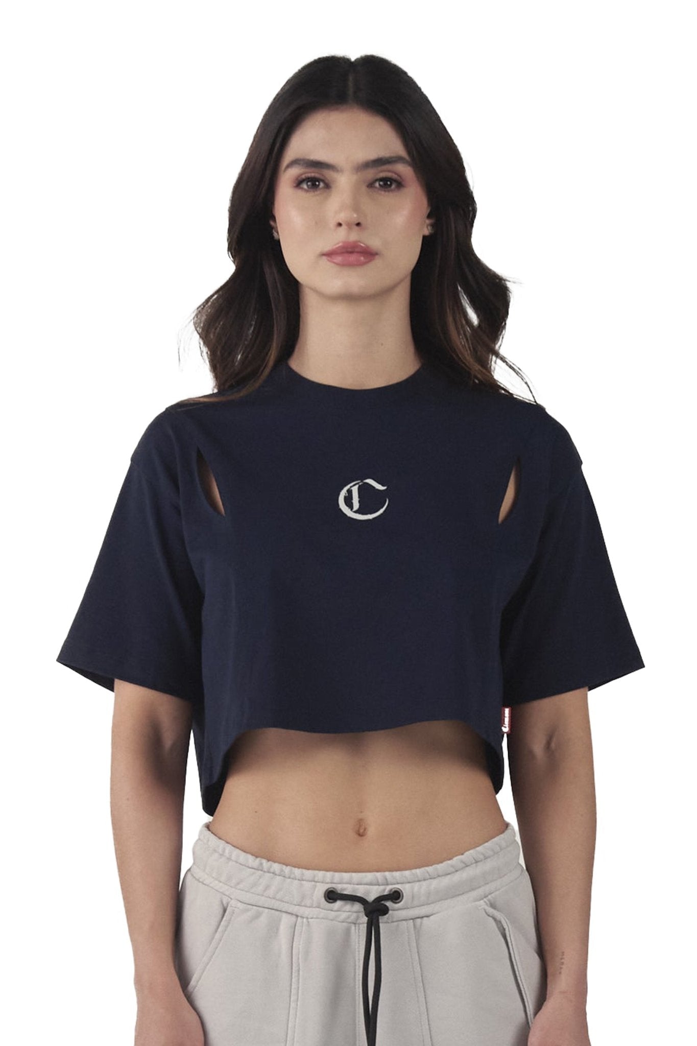 CROPTOPOVERSIZED ILLUMINAZIONE AZUL CLEMONT - CLEMONT.CO S.A.S.