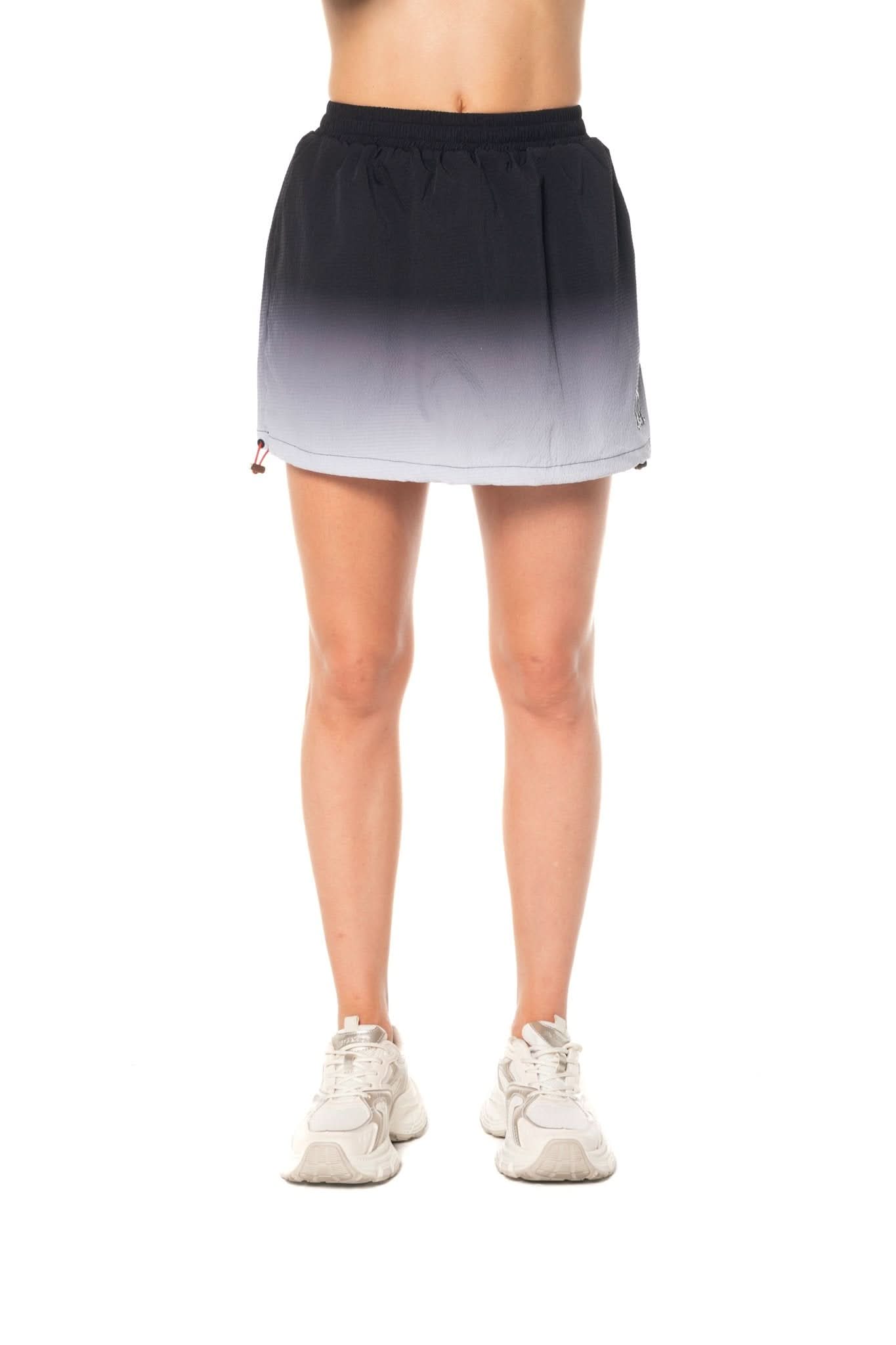 FALDA MUJER TOCCO GRIS/NEGRO CLEMONT - Clemont Oficial