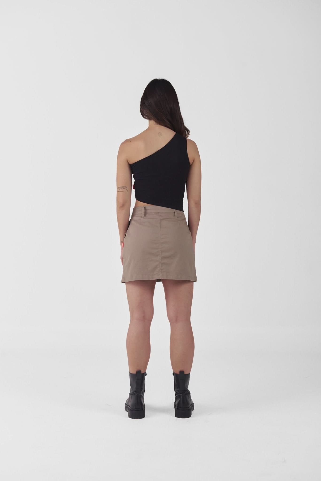FALDA SPLENDENTE TAUPE CLEMONT - CLEMONT.CO S.A.S.