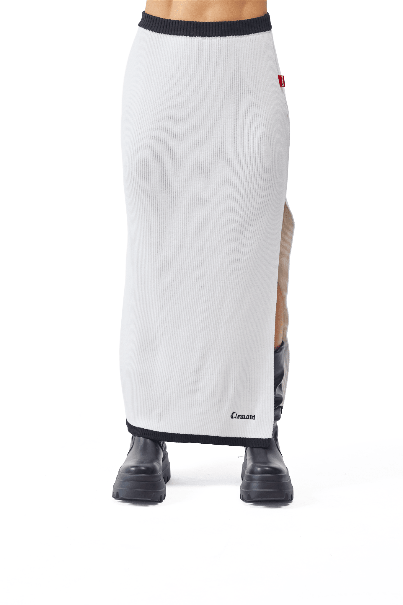 FALDA TEJIDA MUJER EMOZIONE CREMA CLEMONT - CLEMONT.CO S.A.S.