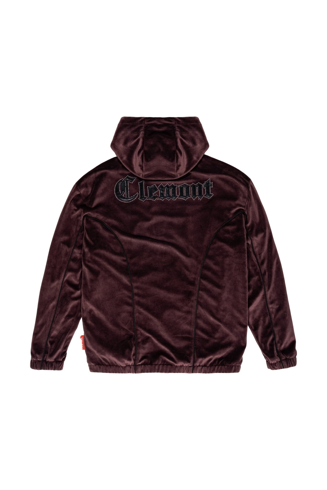 HOODIE MASCULINO RADUNARE VINOTINTO/NEGRO CLEMONT - Clemont Oficial