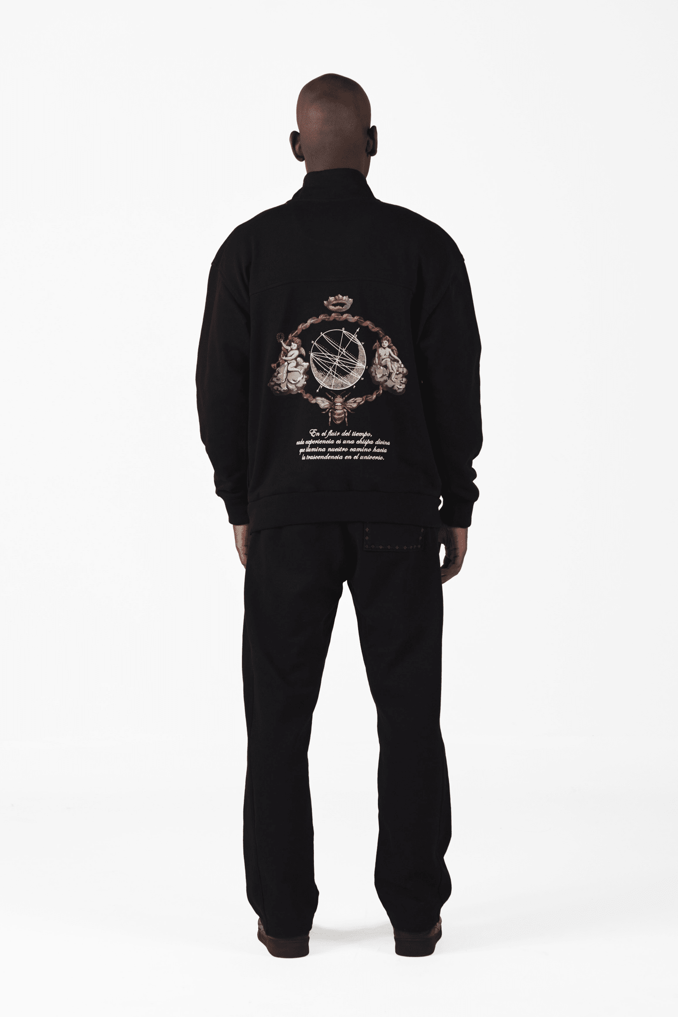 HOODIE SIMMETRIA NEGRO CLEMONT - CLEMONT.CO S.A.S.