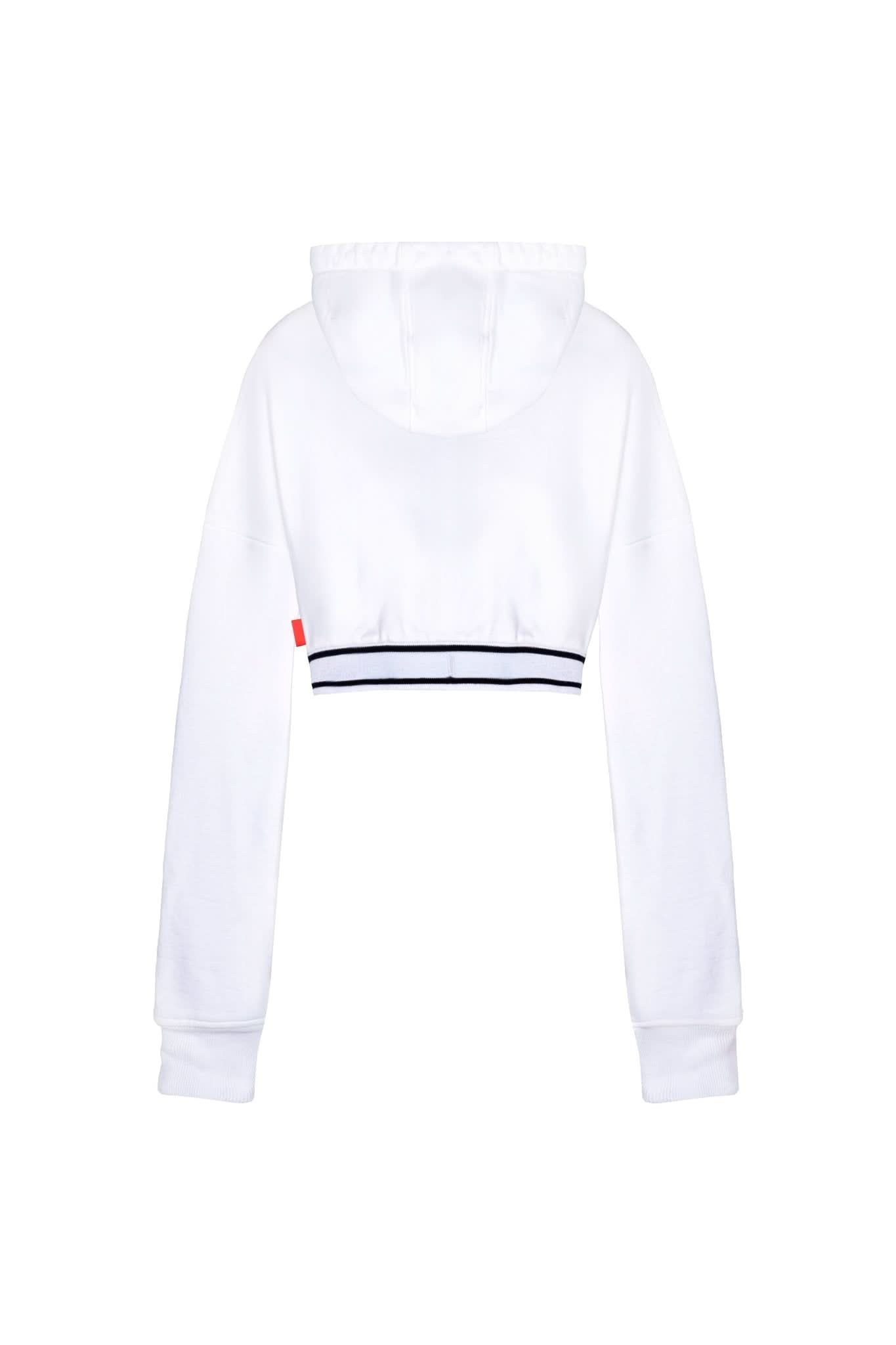HOODIECROP MUJER SINCRONIA CREMA CLEMONT - CLEMONT.CO S.A.S.