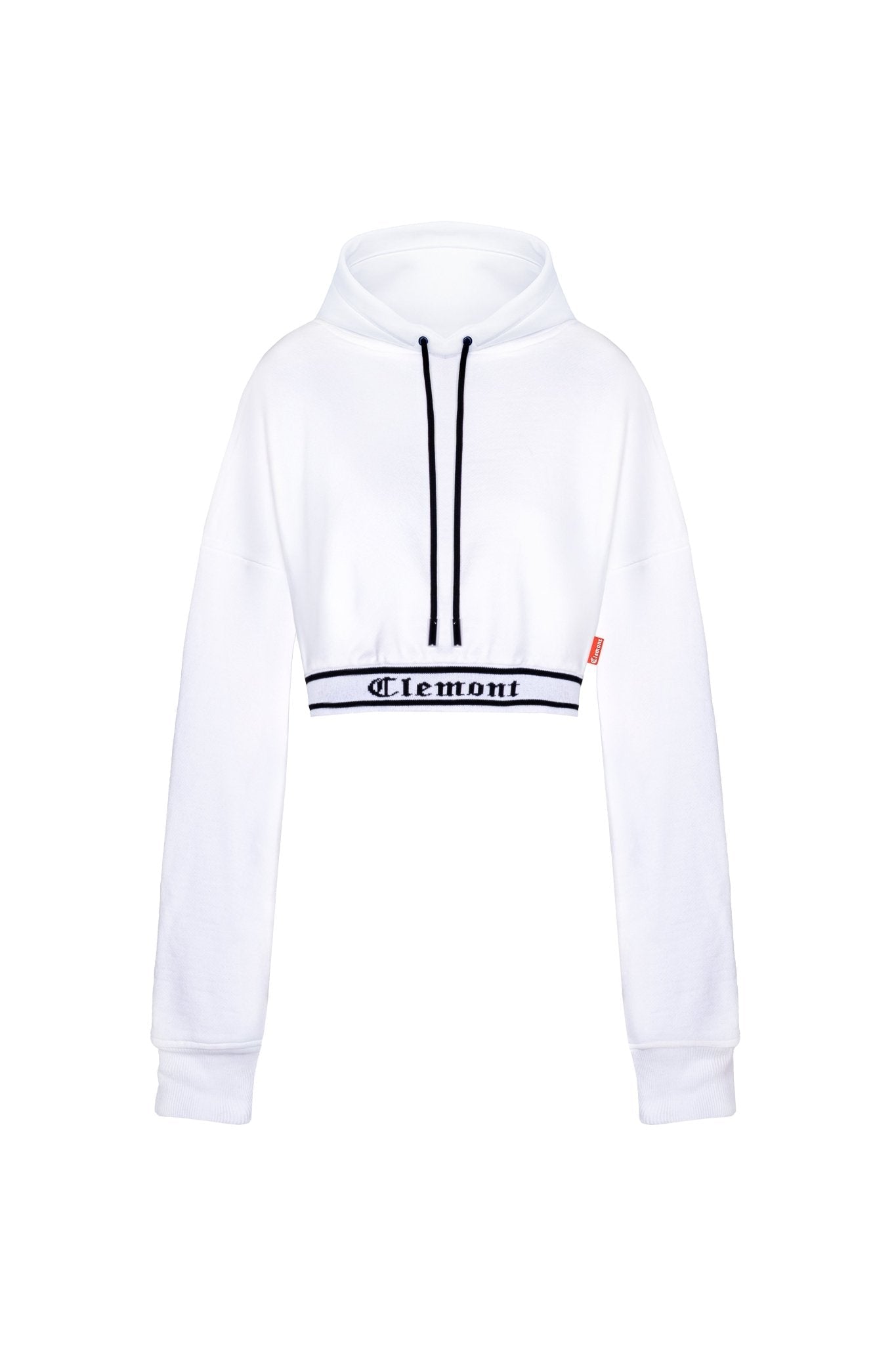 HOODIECROP MUJER SINCRONIA CREMA CLEMONT - CLEMONT.CO S.A.S.