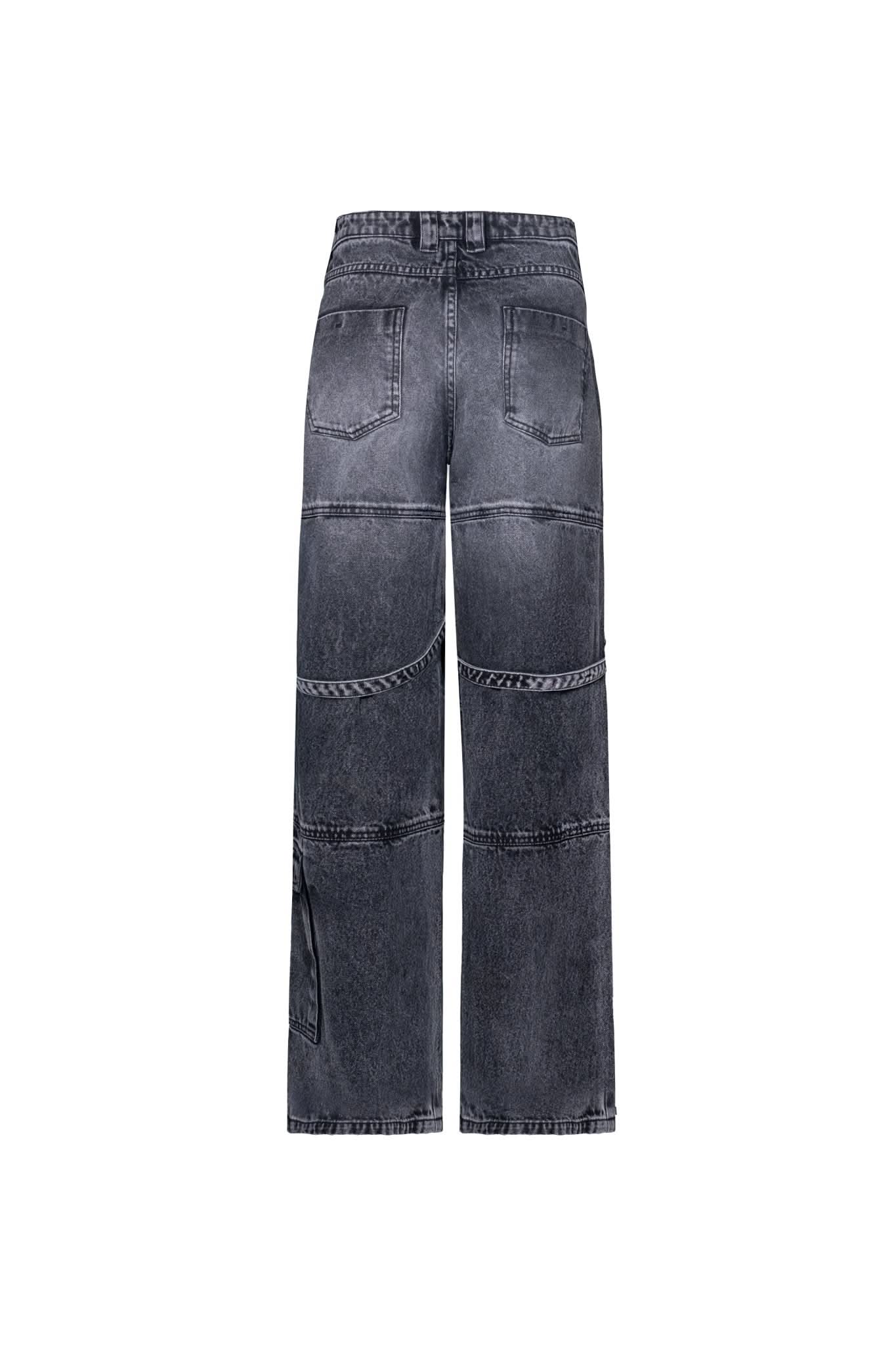 JEAN CARGO MUJER LABIRINTO NEGRO CLEMONT - CLEMONT.CO S.A.S.