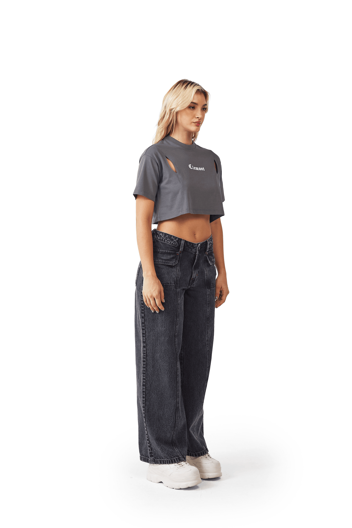 JEANS MUJER AFFLUENZA NEGRO CLEMONT - CLEMONT.CO S.A.S.