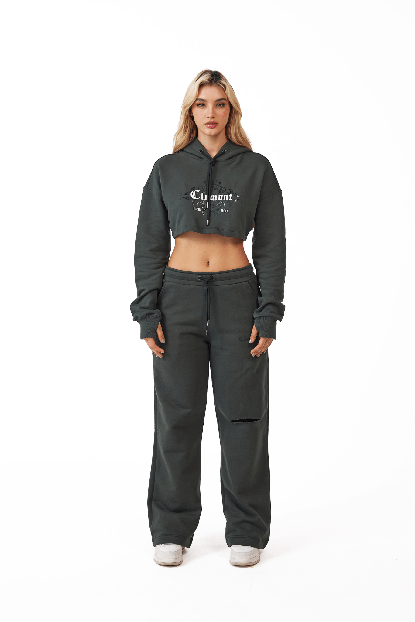 JOGGER SHORTS DUBBIO VERDE CLEMONT - CLEMONT.CO S.A.S.