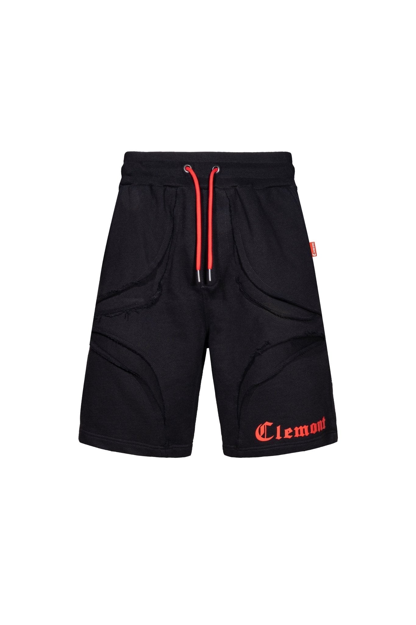 JOGGER SHORTS SCABROSO NEGRO CLEMONT - CLEMONT.CO S.A.S.