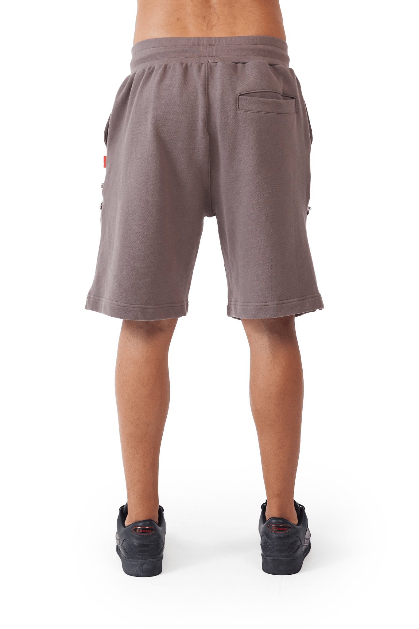 JOGGER SHORTS SCABROSO TAUPE CLEMONT - CLEMONT.CO S.A.S.