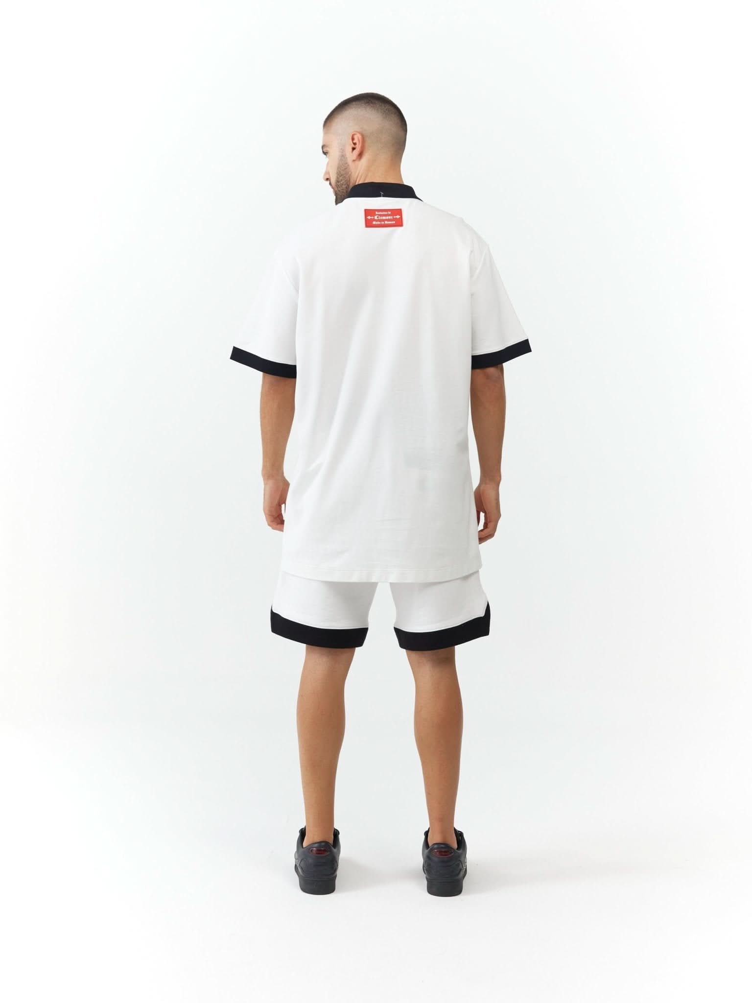 POLO SHIRT MEN RETICOLO CREAM CLEMONT - CLEMONT.CO S.A.S.