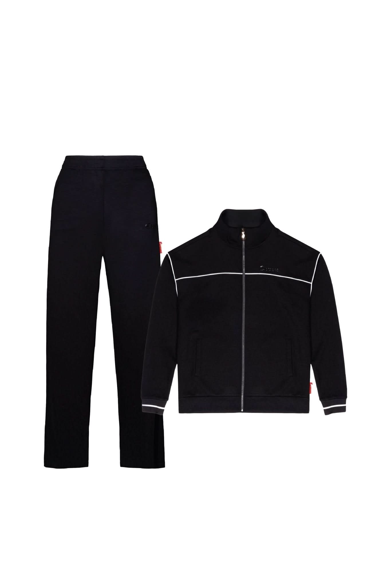SET TRACCIA/ARATRO NEGRO CREMA CLEMONT - Clemont Oficial