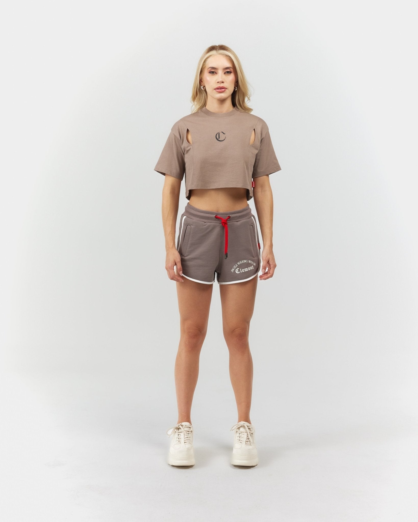 SHORT MUJER AUGUSTA TAUPE CLEMONT - CLEMONT.CO S.A.S.