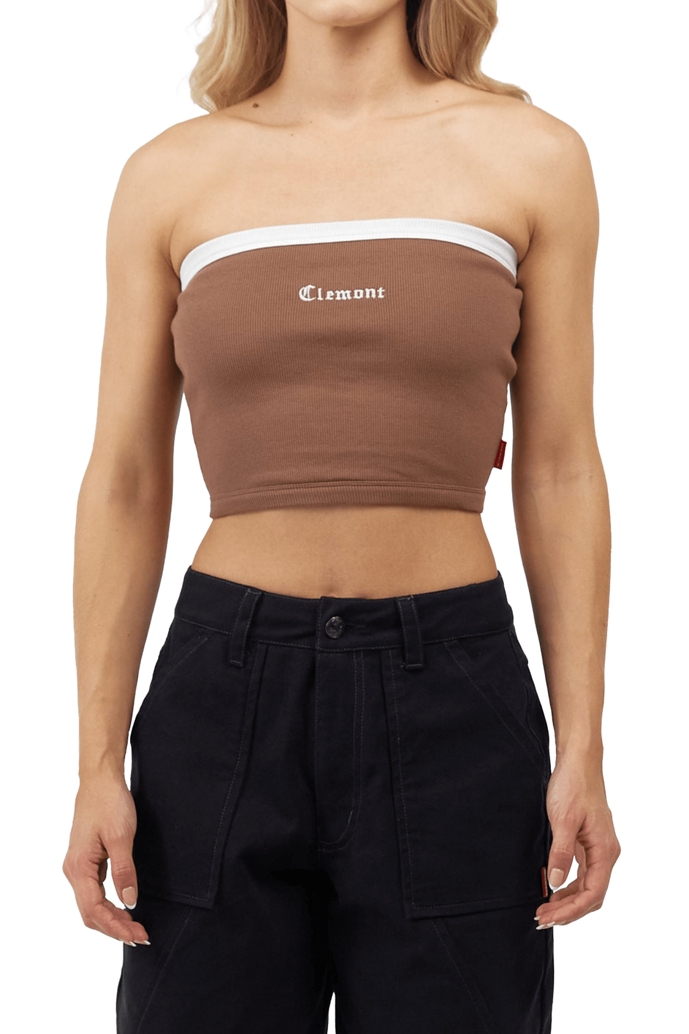 STRAPLESS WOMEN FELICITÁ TAUPE CLEMONT - CLEMONT.CO S.A.S.