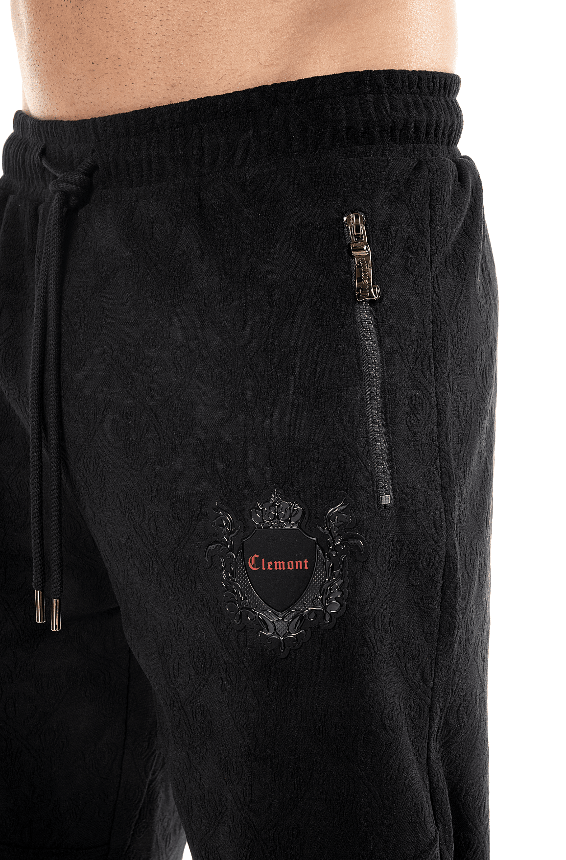 SUDADERA ALBA NEGRO MASCULINO CLEMONT - Clemont Oficial