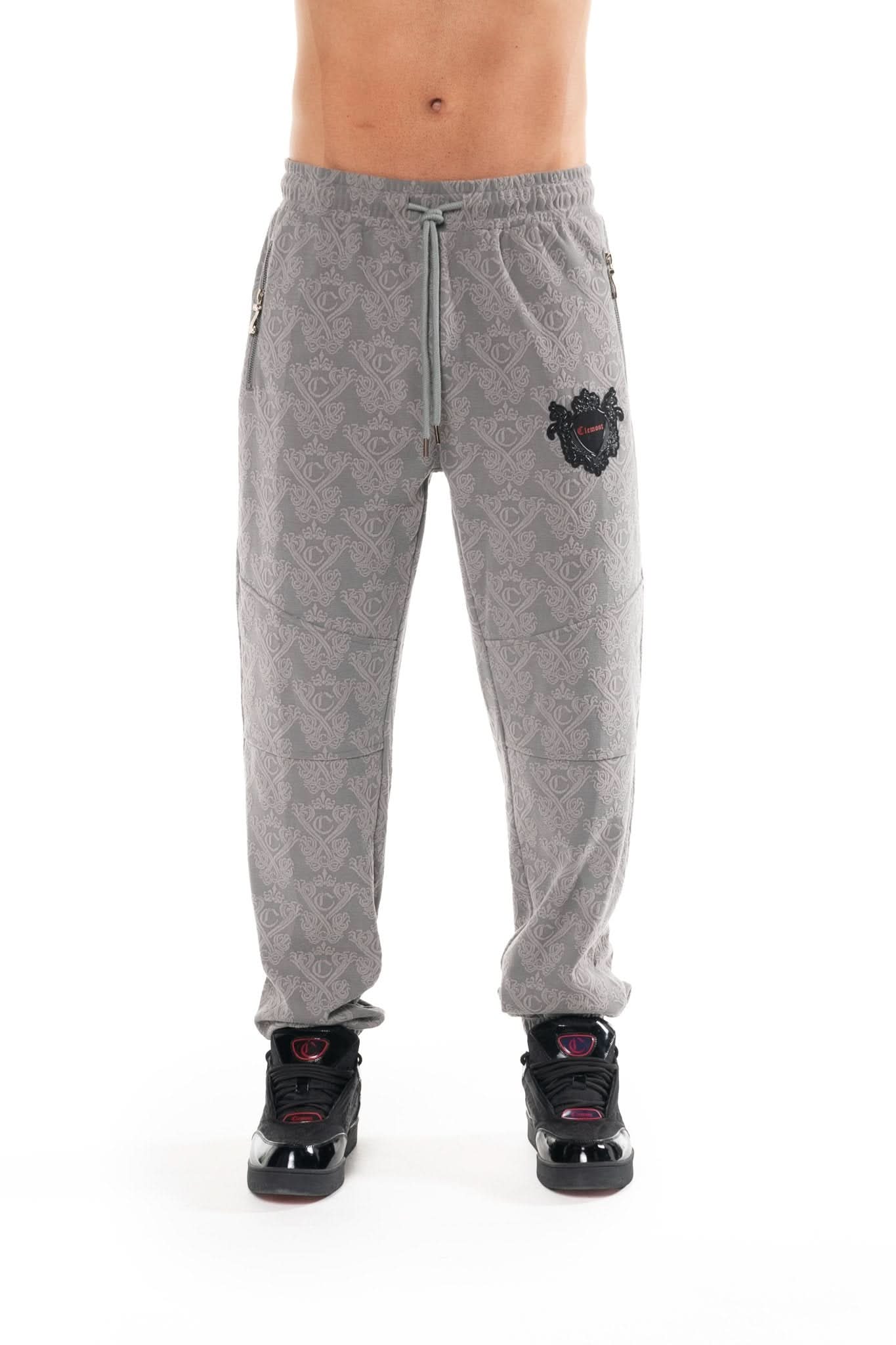 SUDADERA MASCULINA ALBA GRIS OSCURO CLEMONT - Clemont Oficial