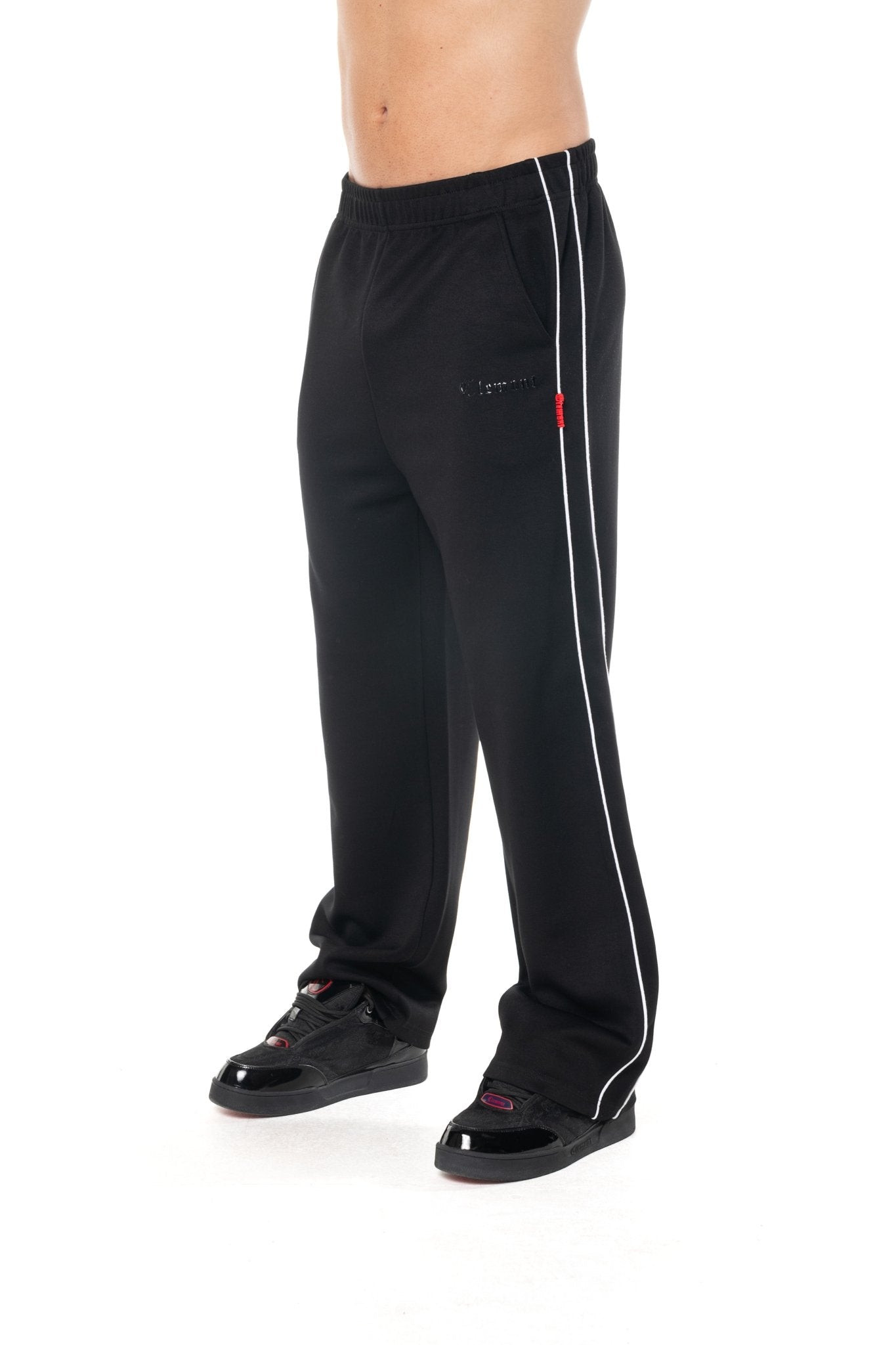 SUDADERA MASCULINA ARATRO NEGRO/CREMACLEMONT - Clemont Oficial