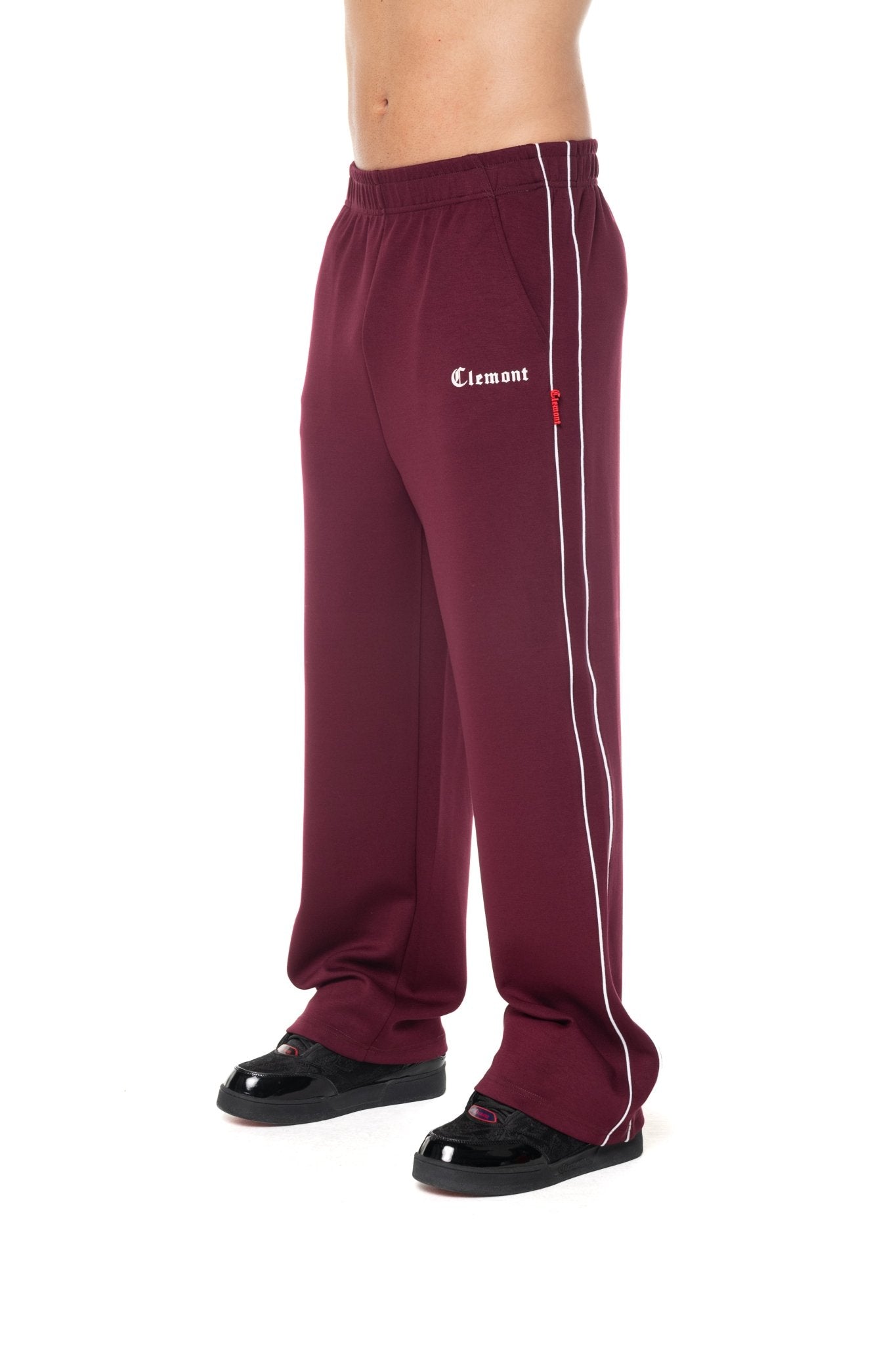 SUDADERA MASCULINA ARATRO VINITINTO/CREMA CLEMONT - Clemont Oficial