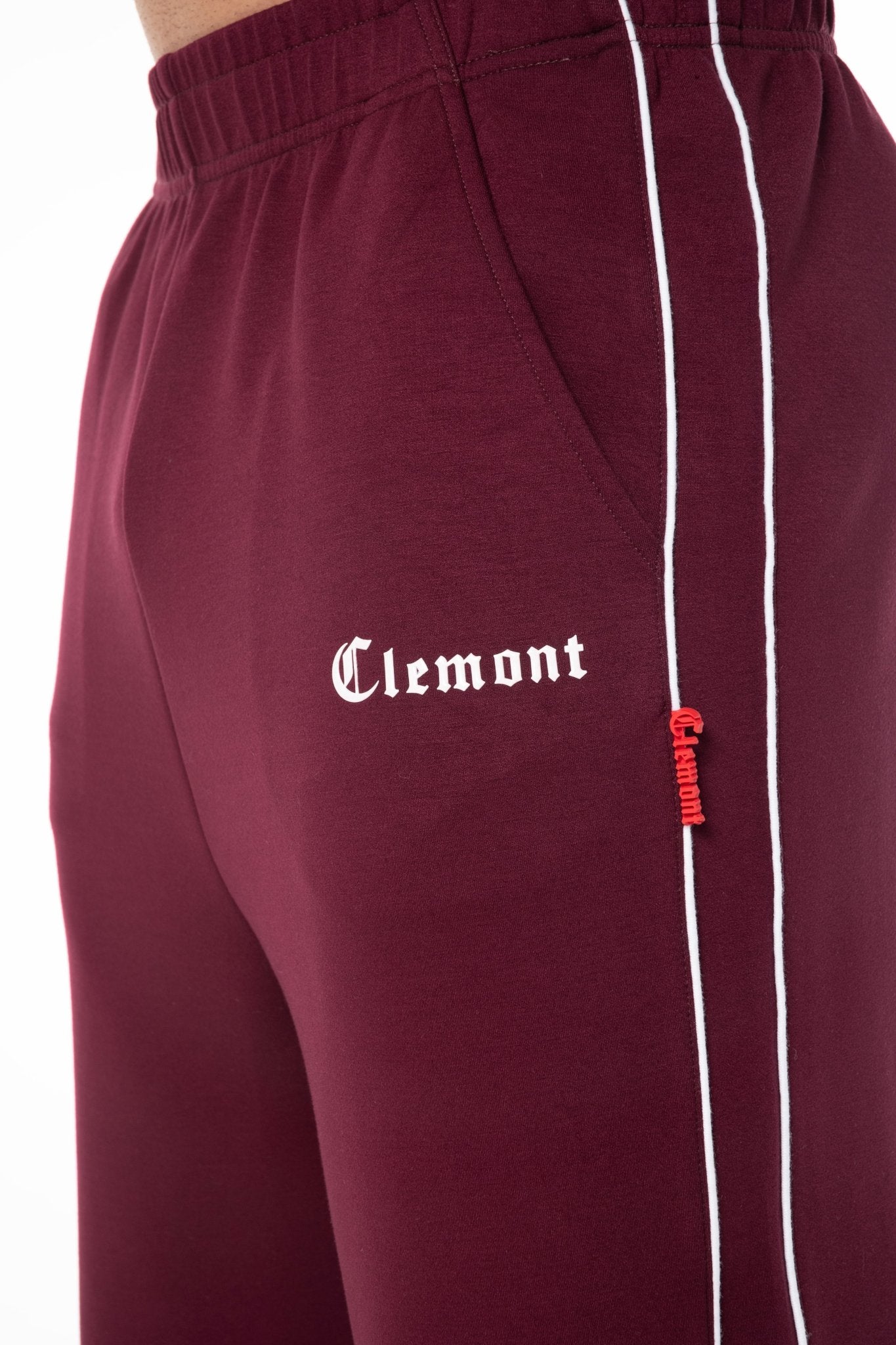 SUDADERA MASCULINA ARATRO VINITINTO/CREMA CLEMONT - Clemont Oficial