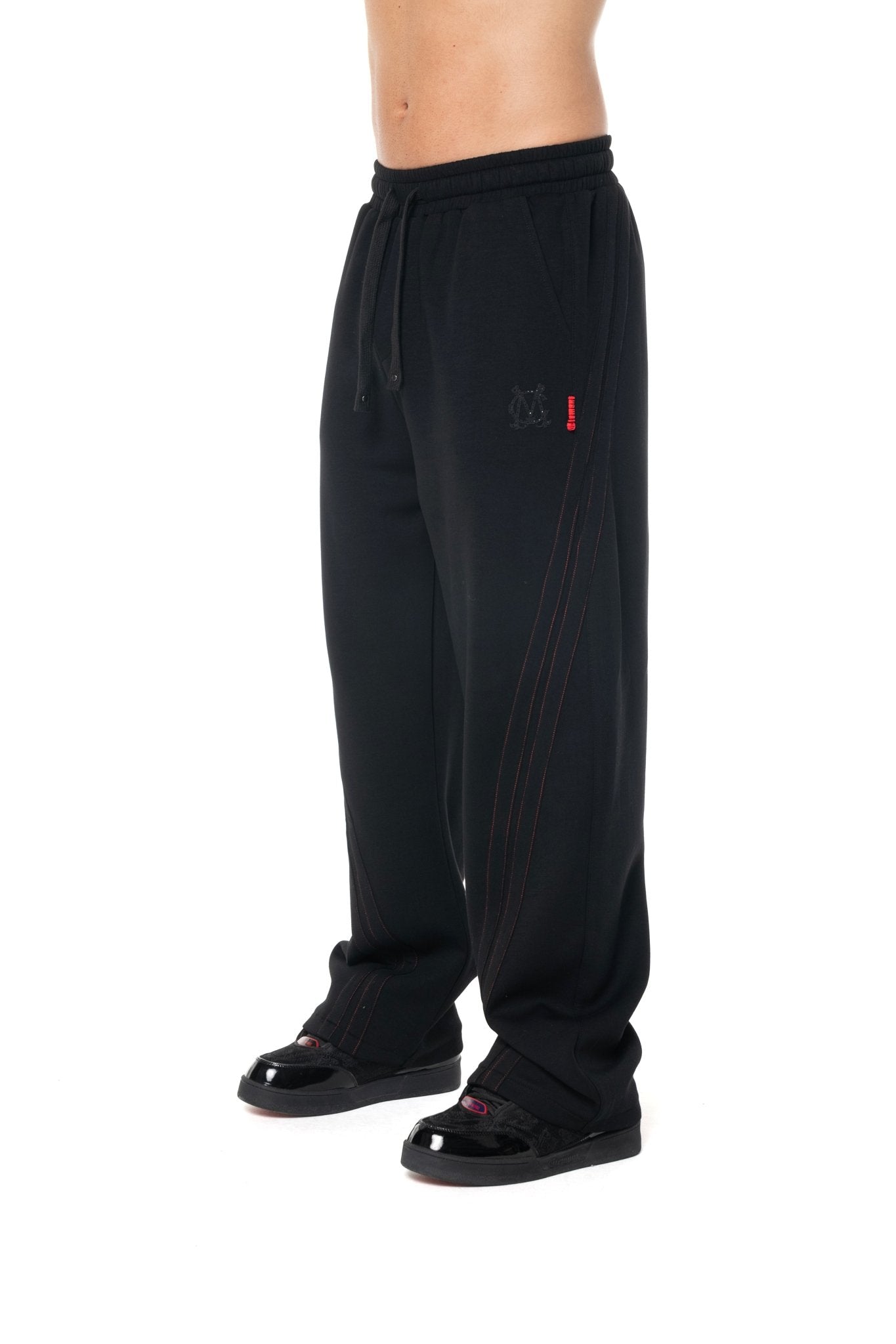 SUDADERA MASCULINA RICAMO NEGRO CLEMONT - Clemont Oficial