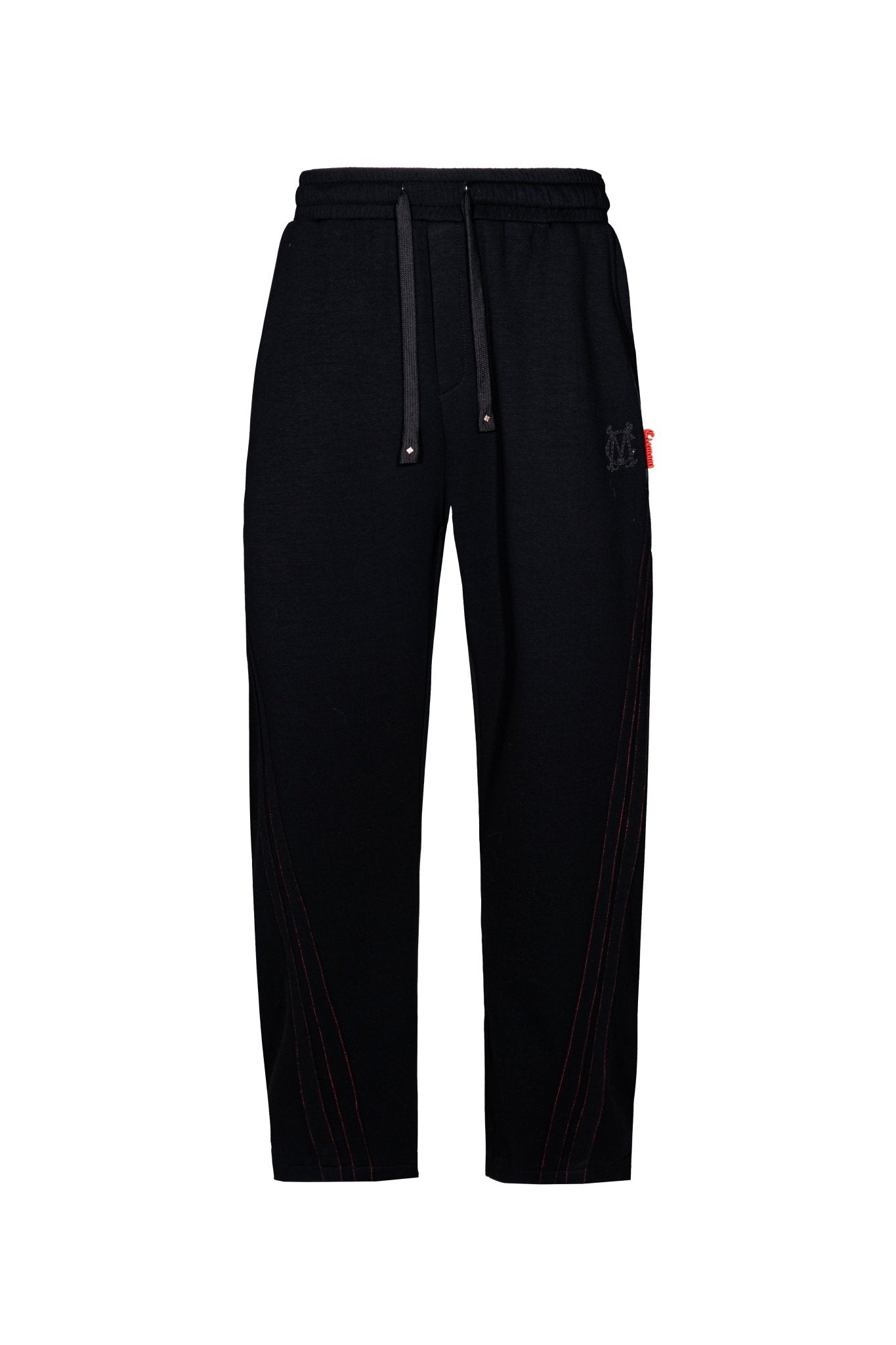 SUDADERA MASCULINA RICAMO NEGRO CLEMONT - Clemont Oficial