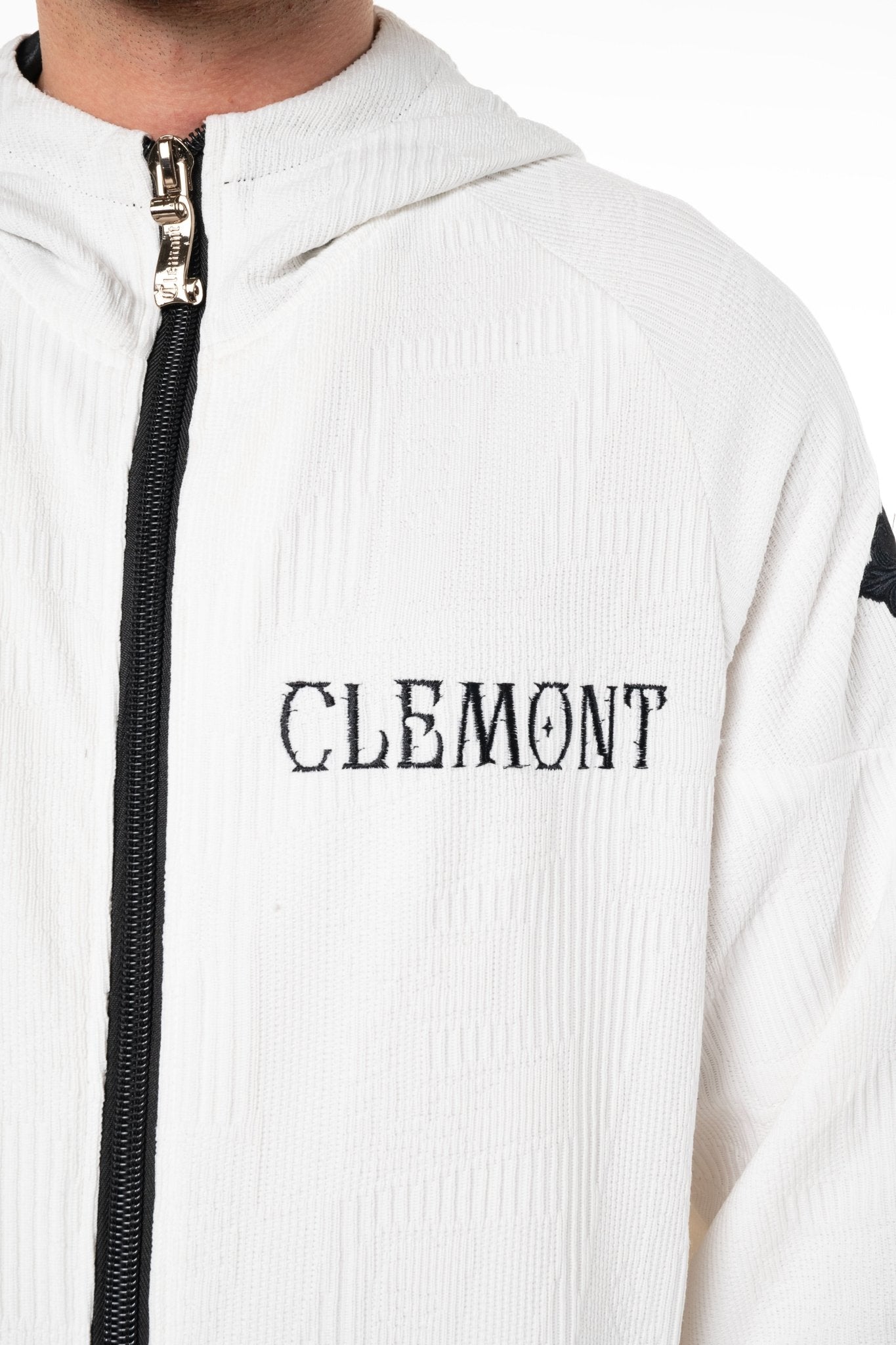SWEATER LINAGGIO CREAM/NEGRO CLEMONT - Clemont Oficial
