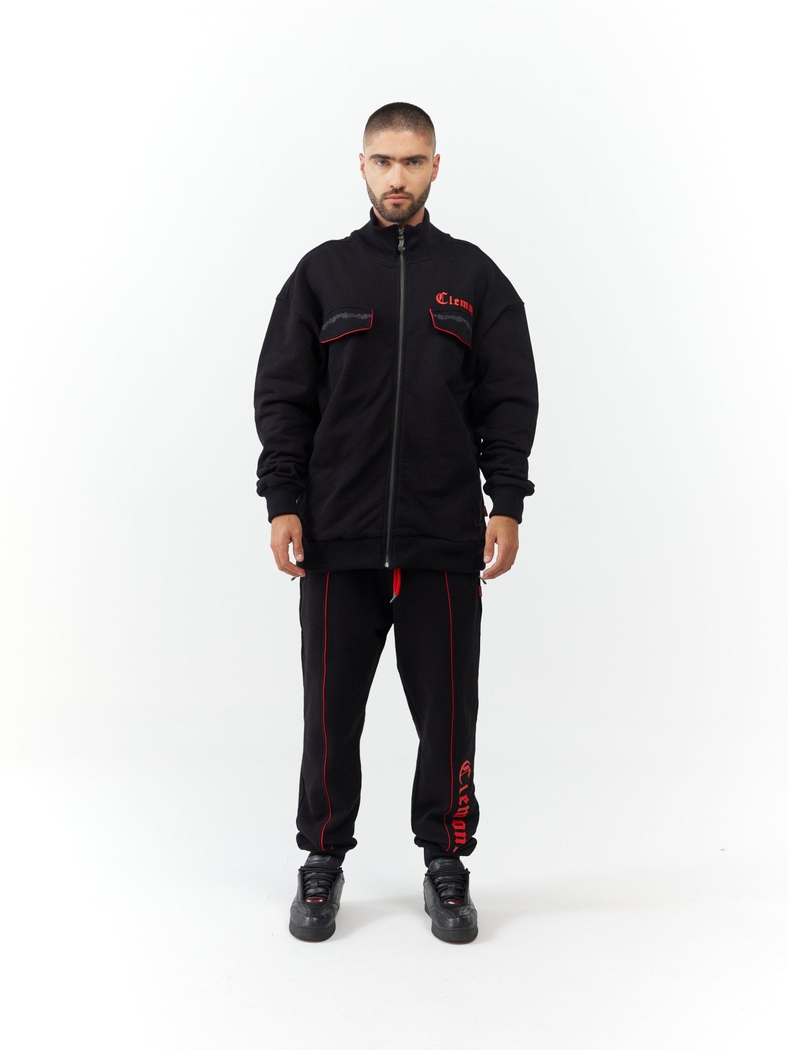 SWEATER MEN CAREZZA BLACK CLEMONT - CLEMONT.CO S.A.S.