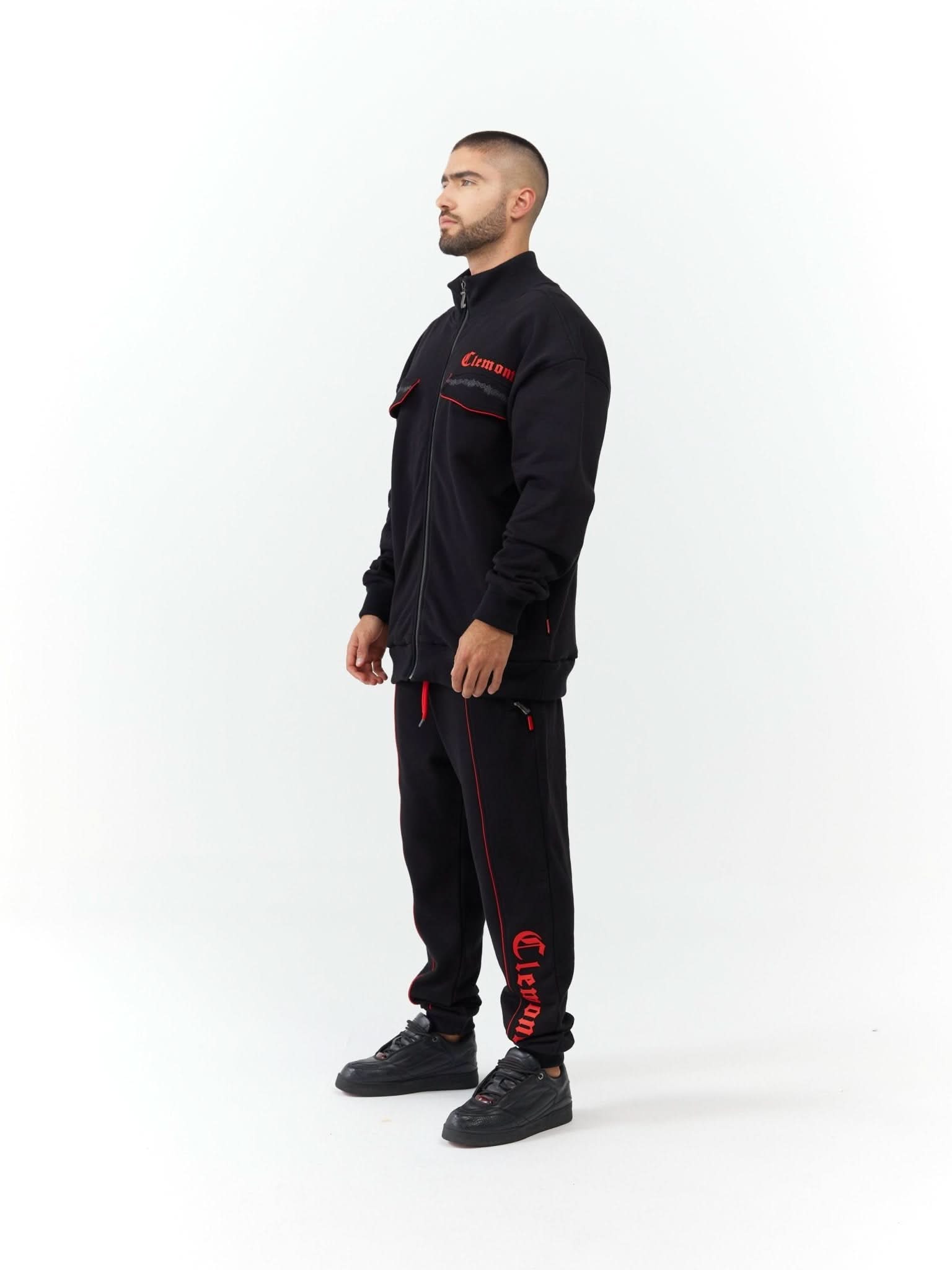 SWEATER MEN CAREZZA BLACK CLEMONT - CLEMONT.CO S.A.S.