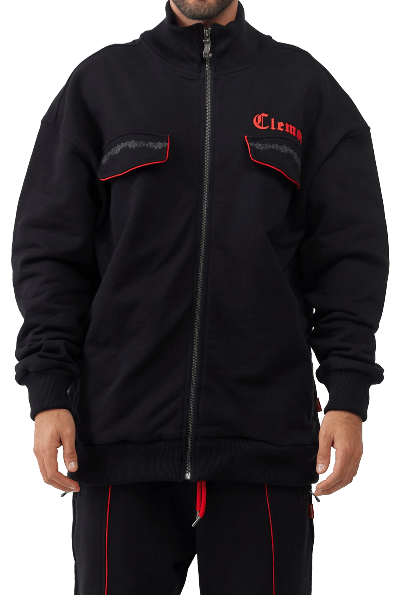 SWEATER MEN CAREZZA BLACK CLEMONT - CLEMONT.CO S.A.S.