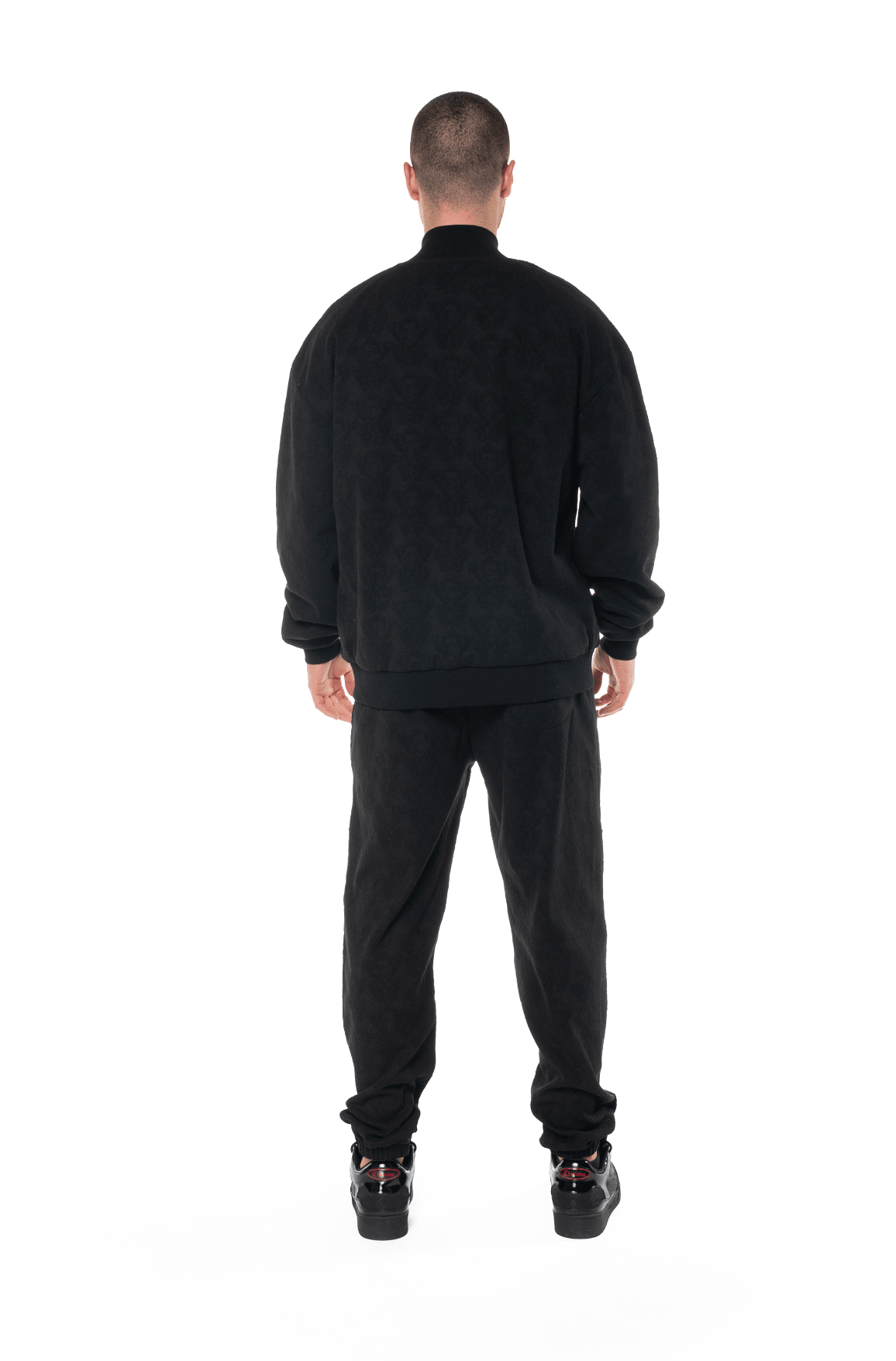 SWEATER MONC NECK MASCULINO SPIRGIURO NEGRO CLEMONT - Clemont Oficial