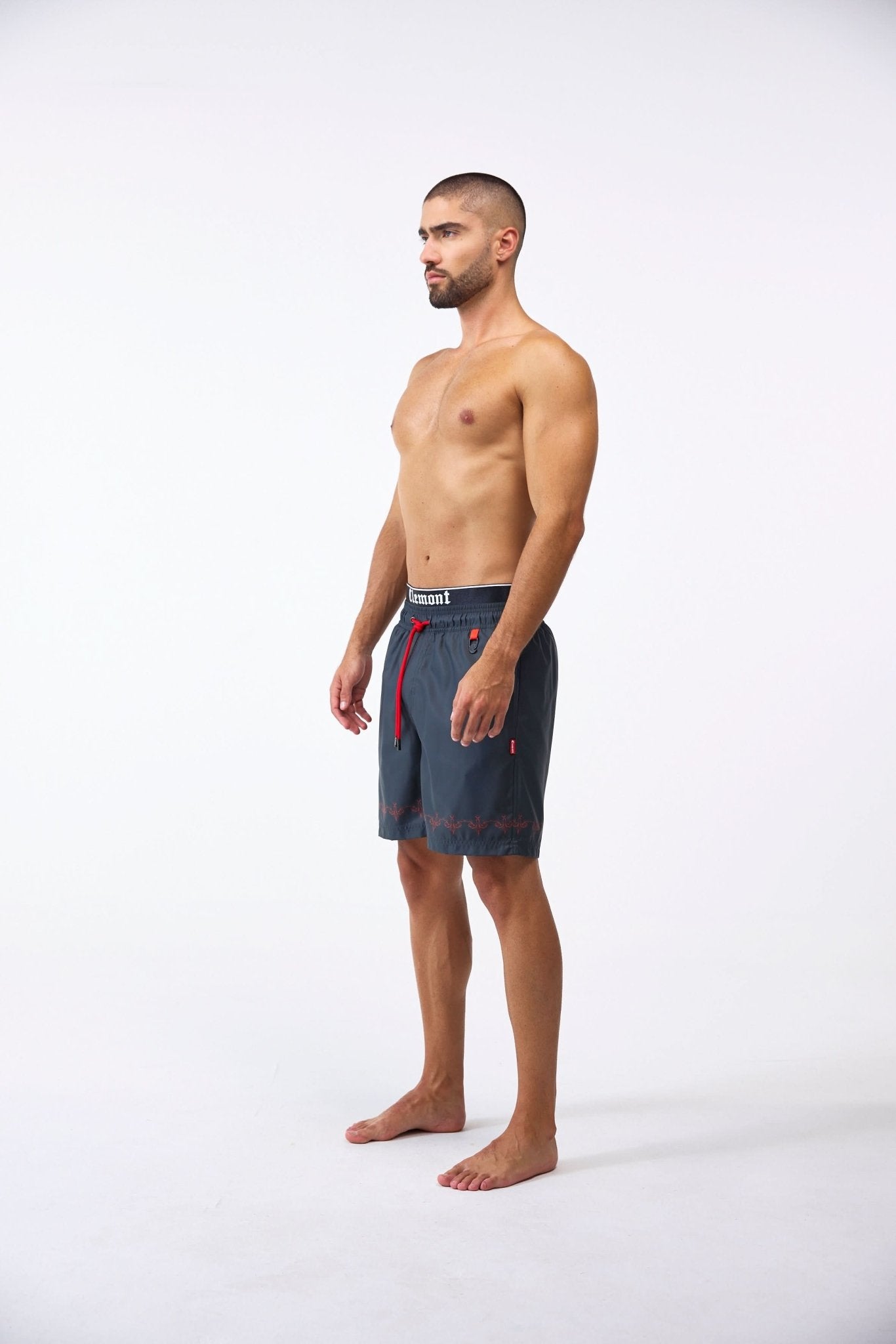 SWIMSHORT MASCULINO SPIRAGLIO NEGRO CLEMONT - Clemont Oficial