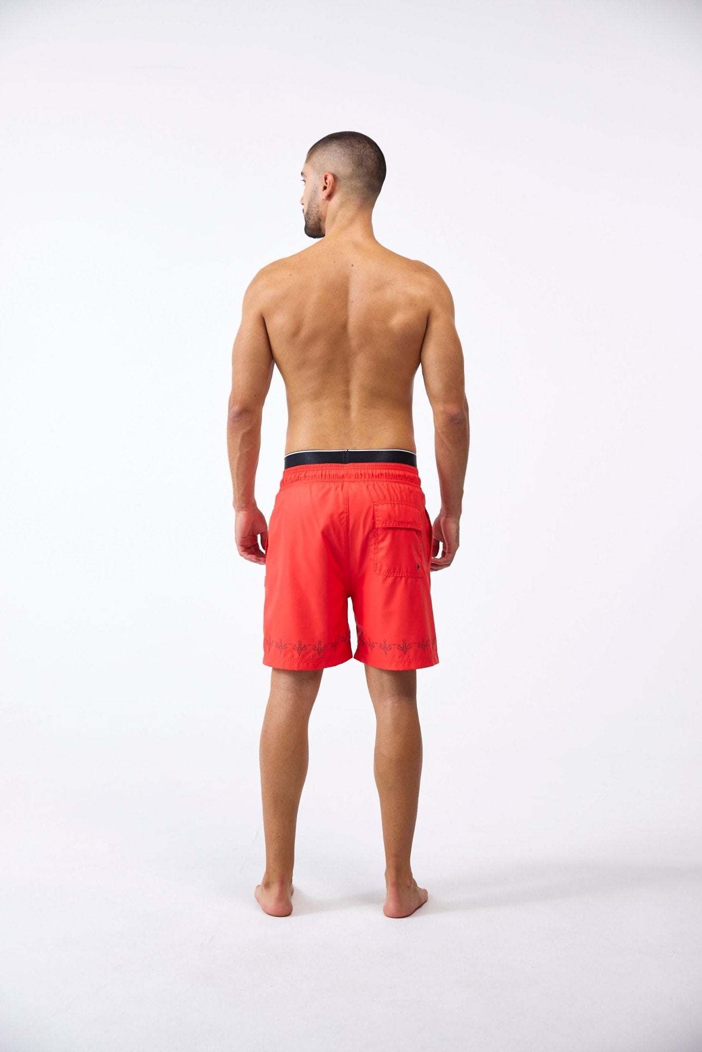 SWIMSHORT MASCULINO SPIRAGLIO ROJO CLEMONT - Clemont Oficial