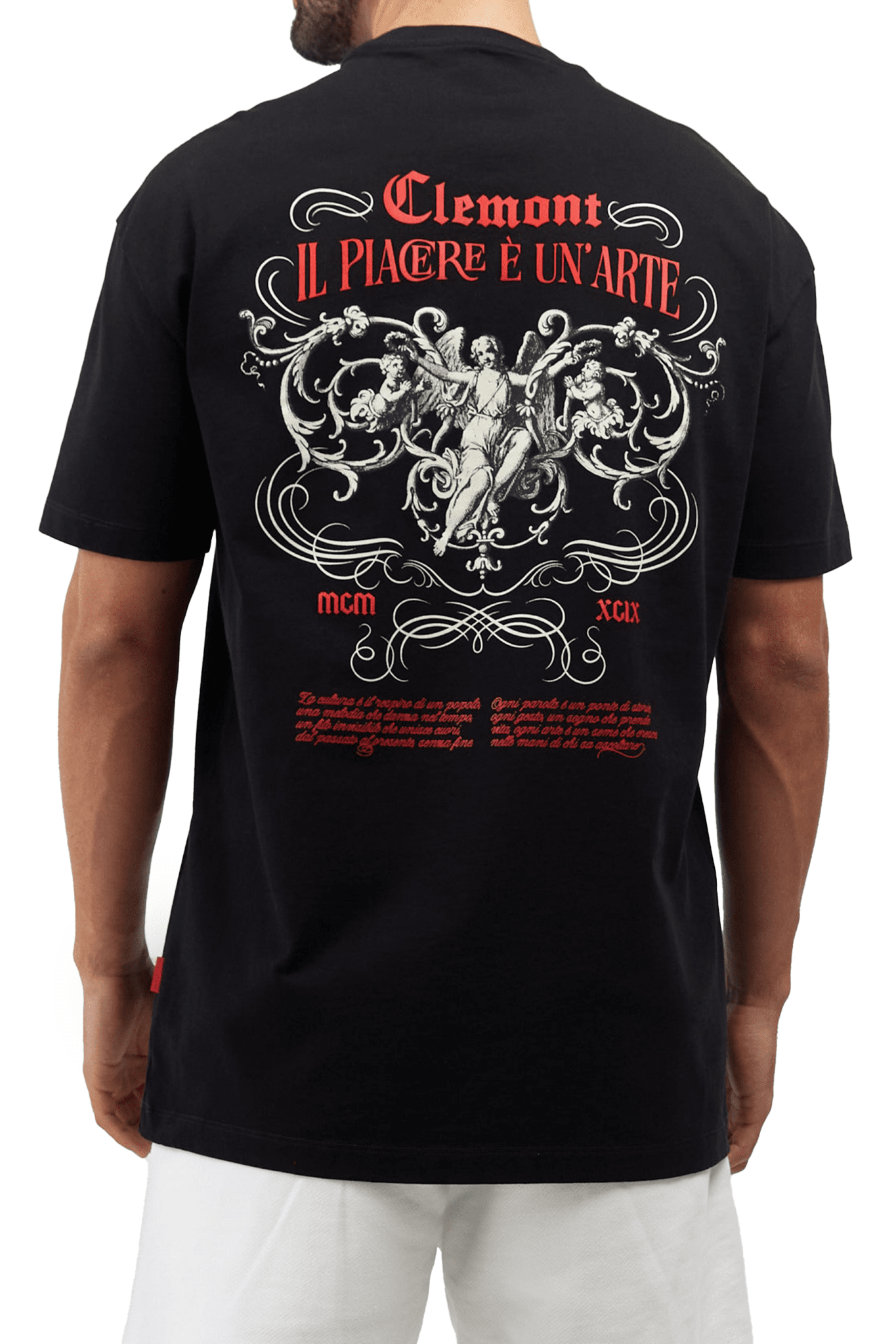 T - SHIRT MEN ESTILO BLACK CLEMONT - CLEMONT.CO S.A.S.