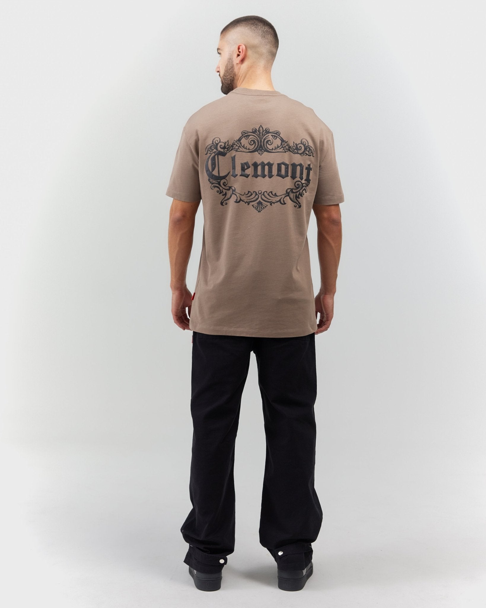 T - SHIRT MEN ETEREO TAUPE CLEMONT - CLEMONT.CO S.A.S.
