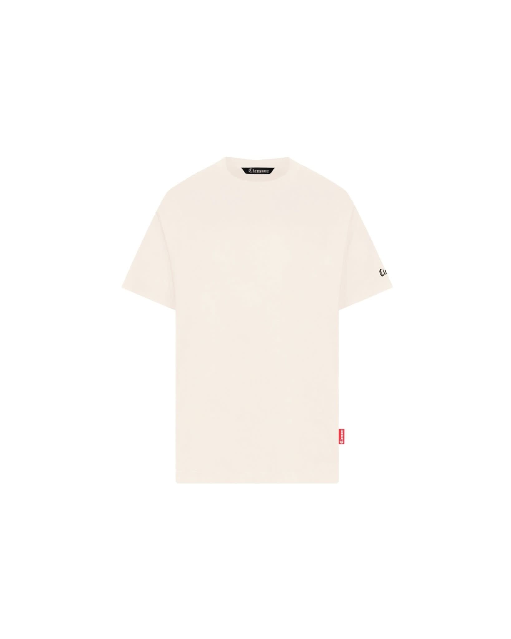T - SHIRT MEN OVERSIZED ABBONDANZA COCONUT CLEMONT - CLEMONT.CO S.A.S.