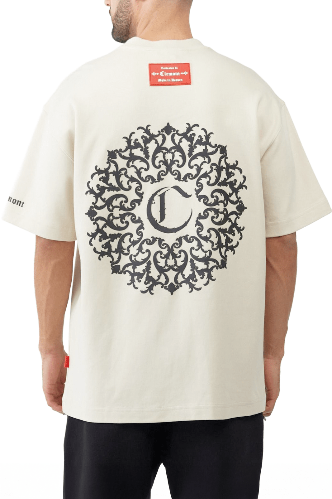 T - SHIRT MEN OVERSIZED ABBONDANZA COCONUT CLEMONT - CLEMONT.CO S.A.S.