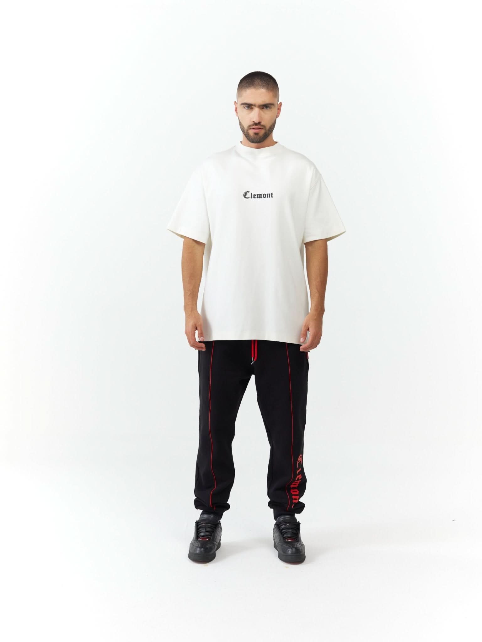 T - SHIRT MEN OVERSIZED FULGORE CREAM CLEMONT - CLEMONT.CO S.A.S.