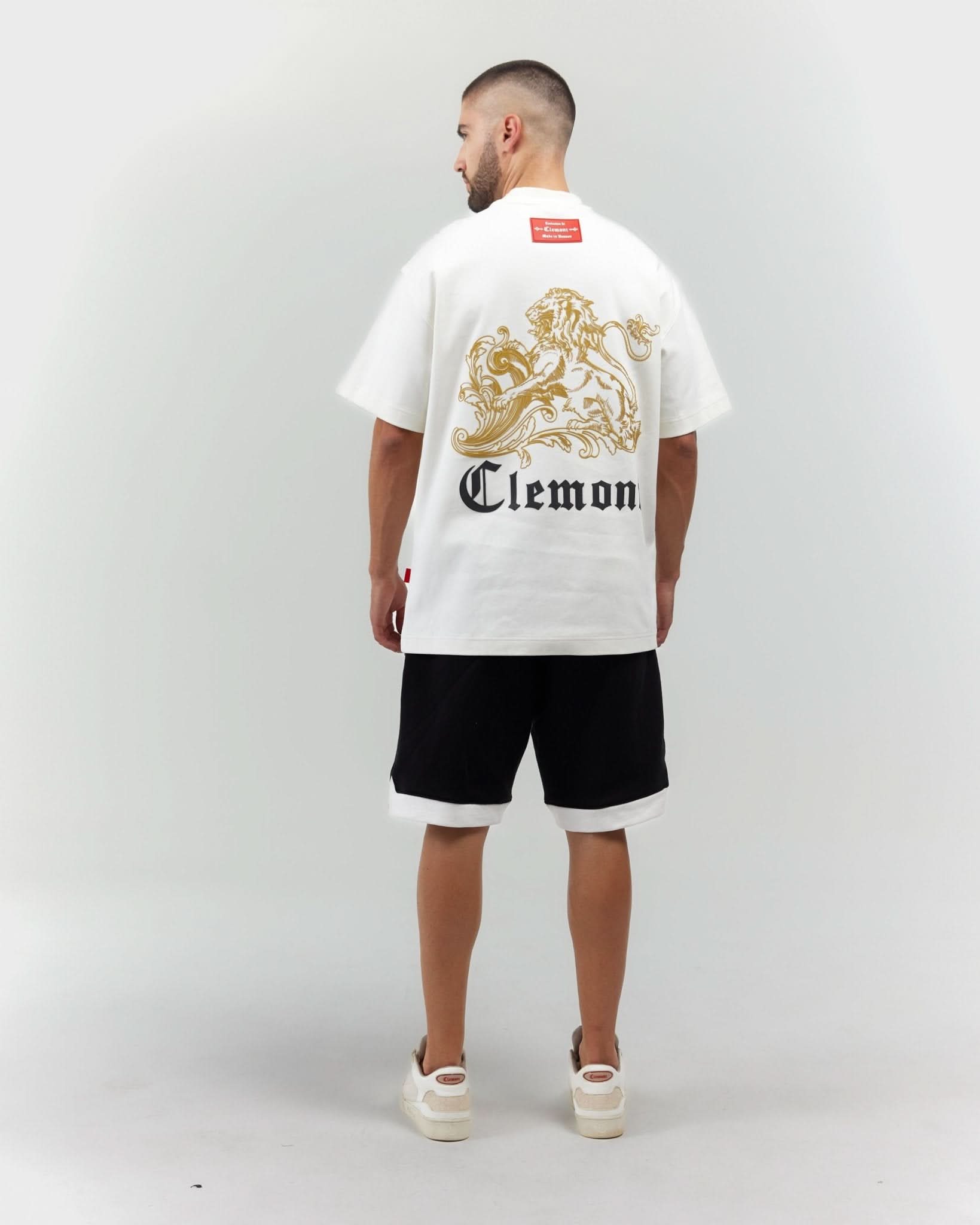 T - SHIRT MEN OVERSIZED GIOIELLO CREAM CLEMONT - CLEMONT.CO S.A.S.