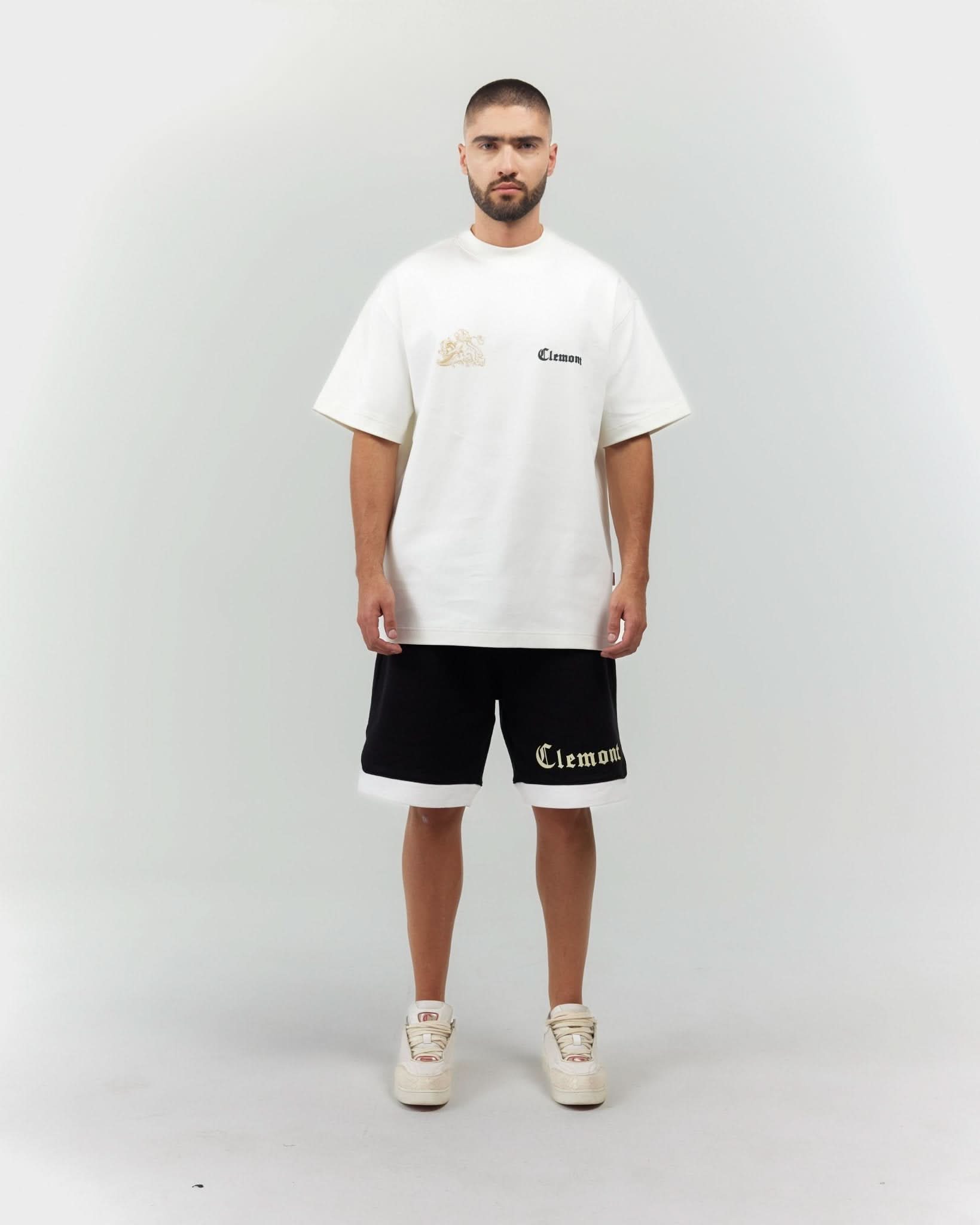 T - SHIRT MEN OVERSIZED GIOIELLO CREAM CLEMONT - CLEMONT.CO S.A.S.