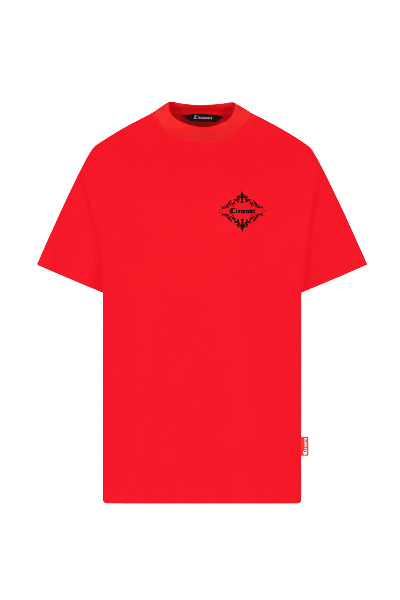 T - SHIRT MEN OVERSIZED PERFETTO RED CLEMONT - CLEMONT.CO S.A.S.